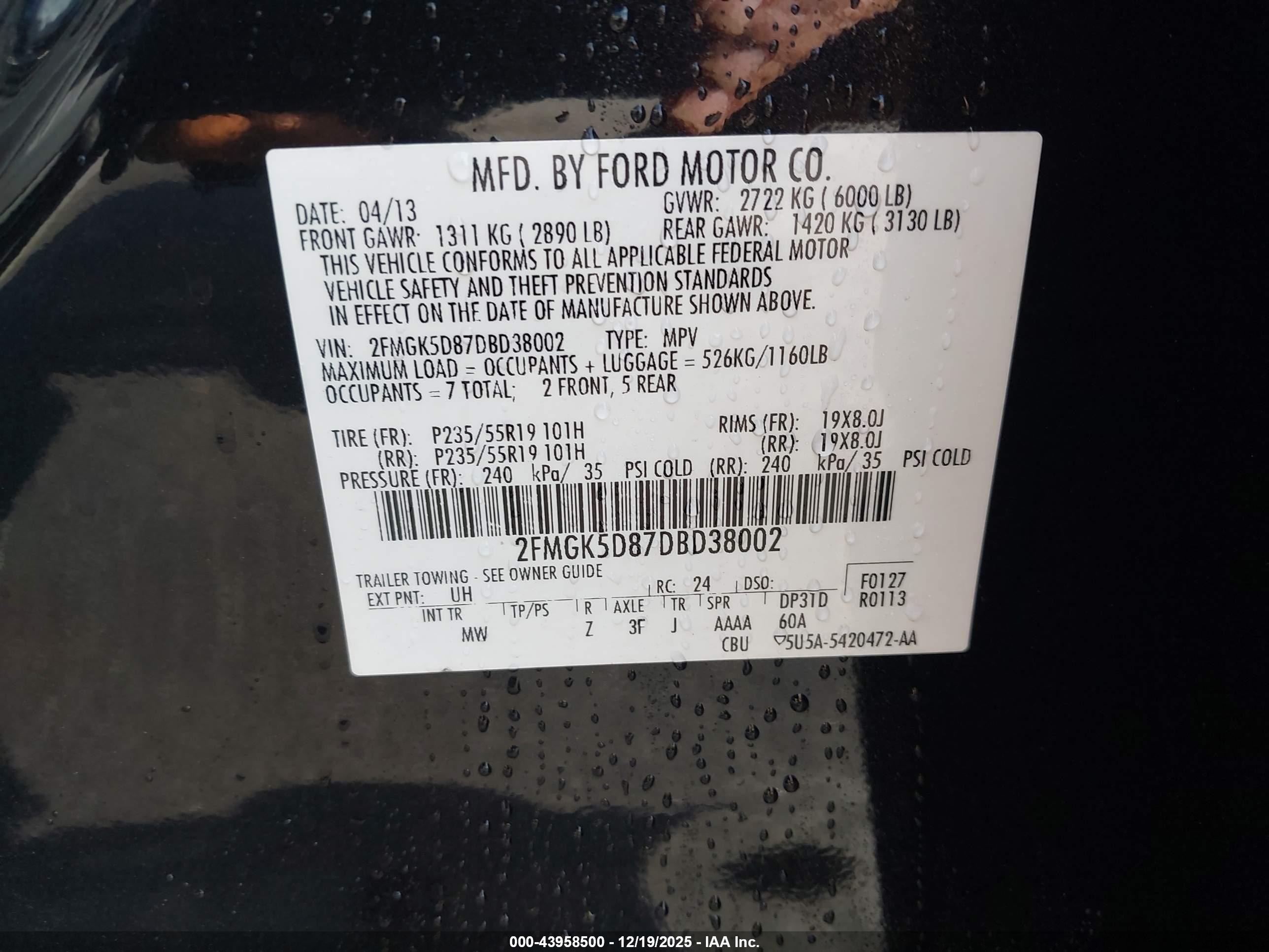 FORD FLEX image 9