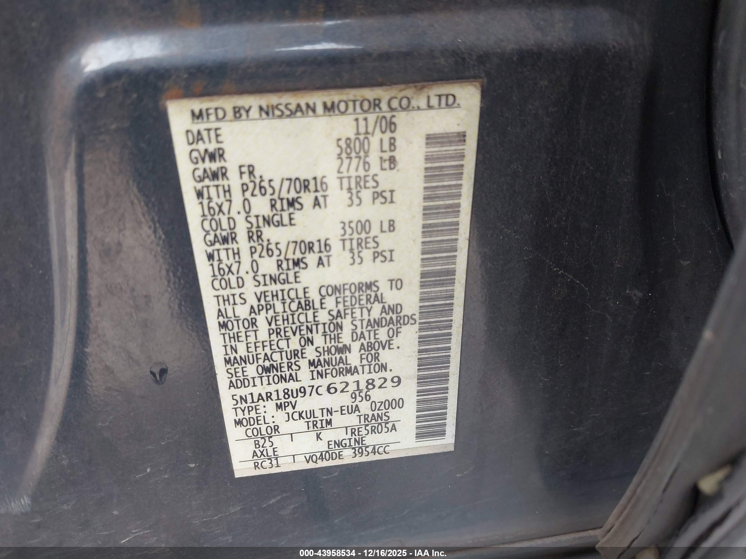 NISSAN PATHFINDER image 9