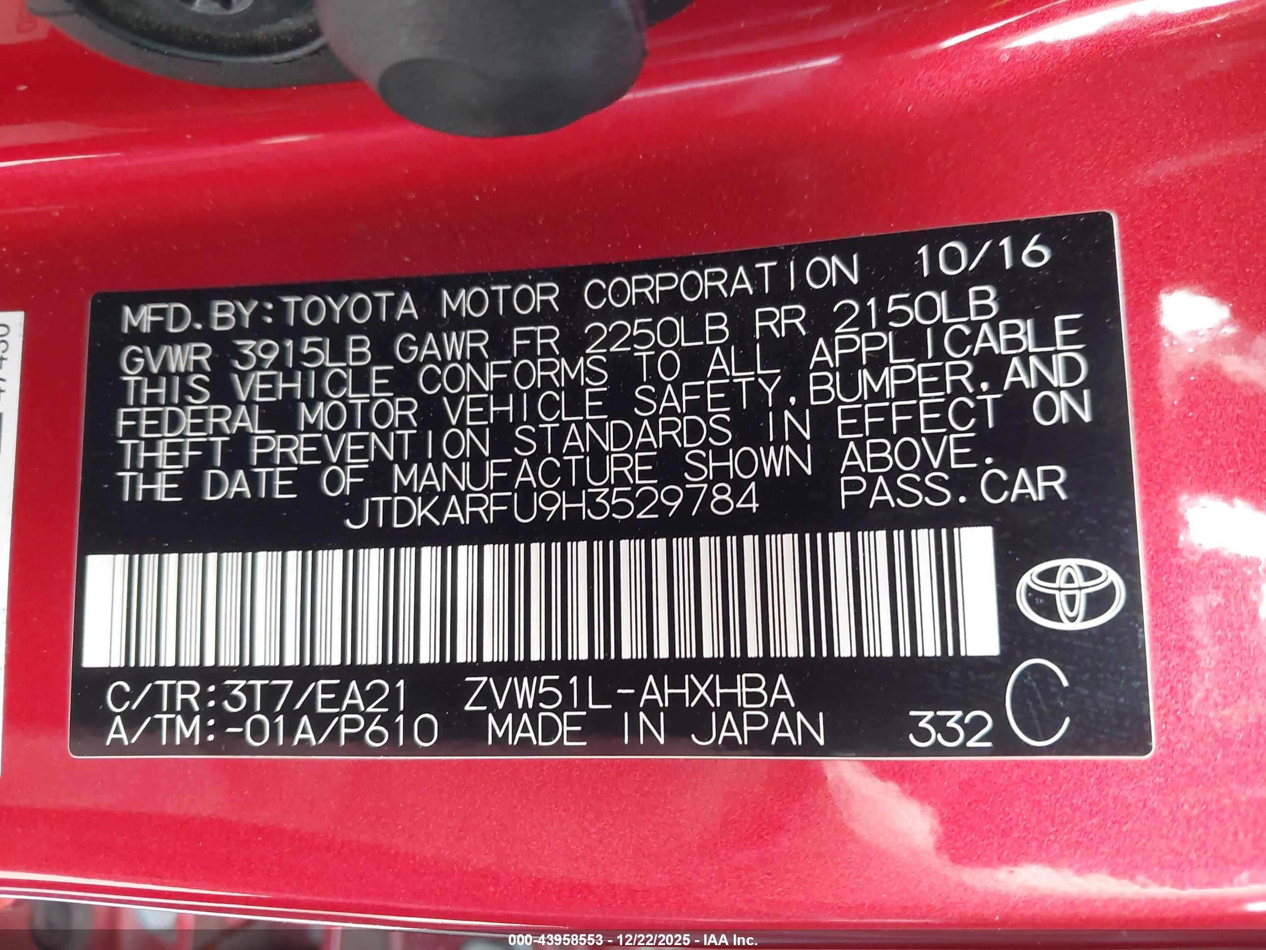 TOYOTA PRIUS image 9