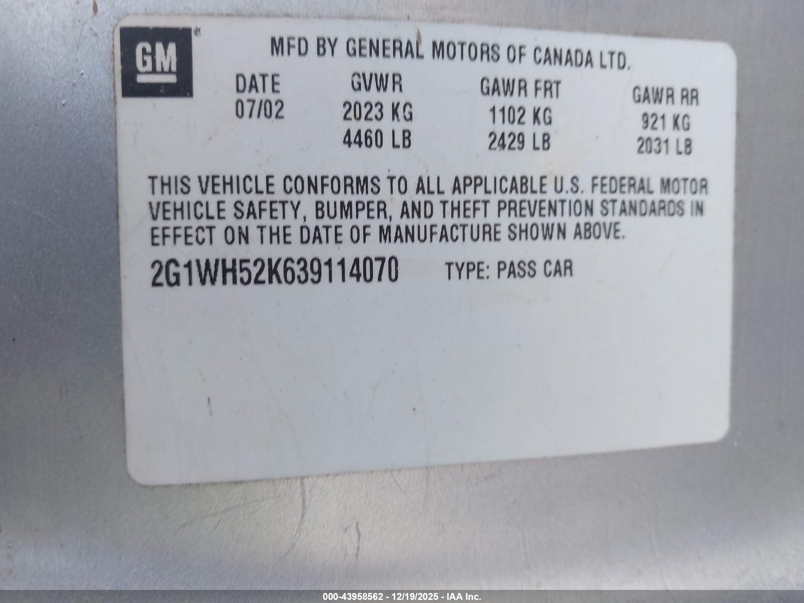 CHEVROLET IMPALA image 9