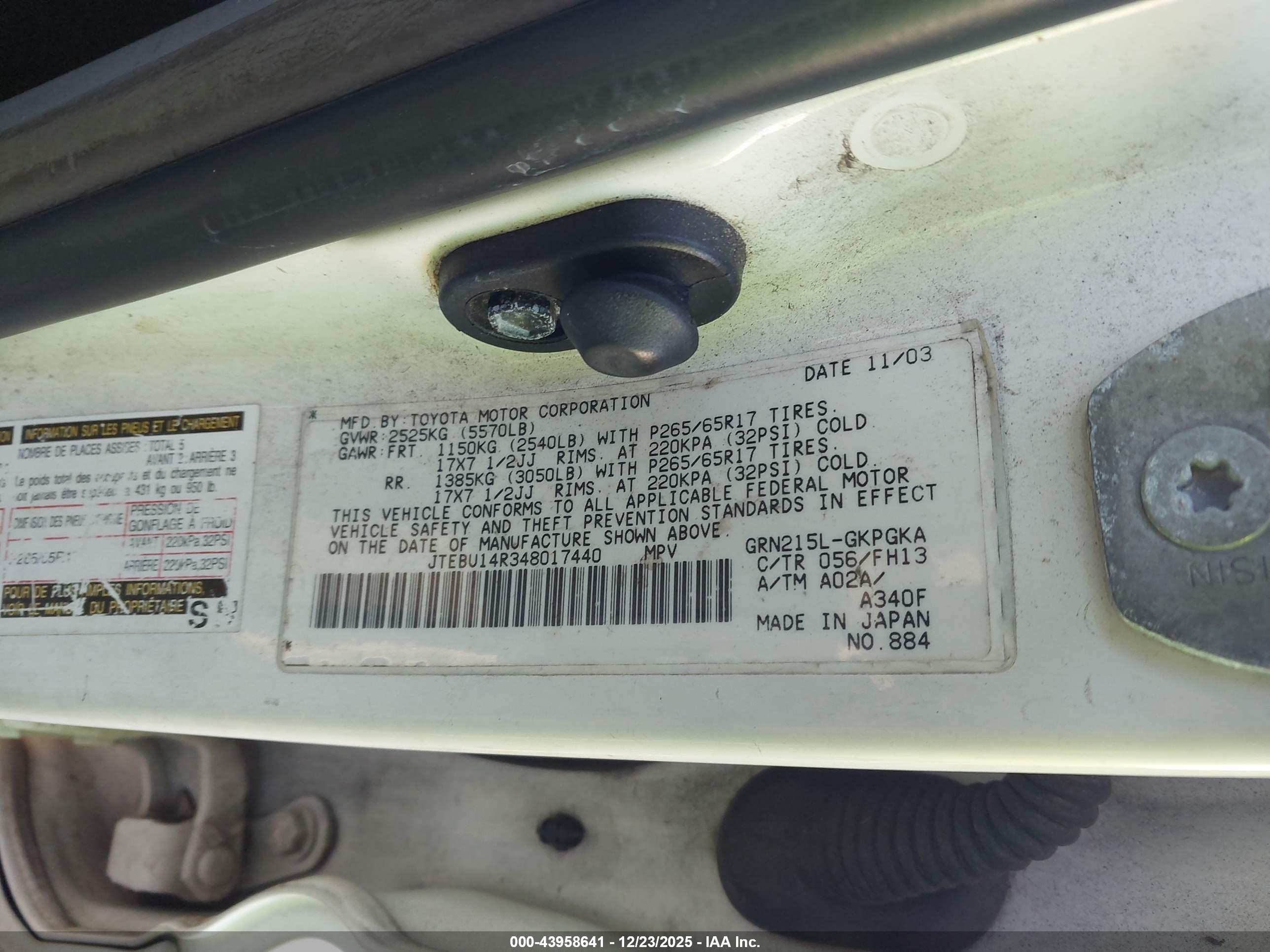 TOYOTA 4RUNNER image 9