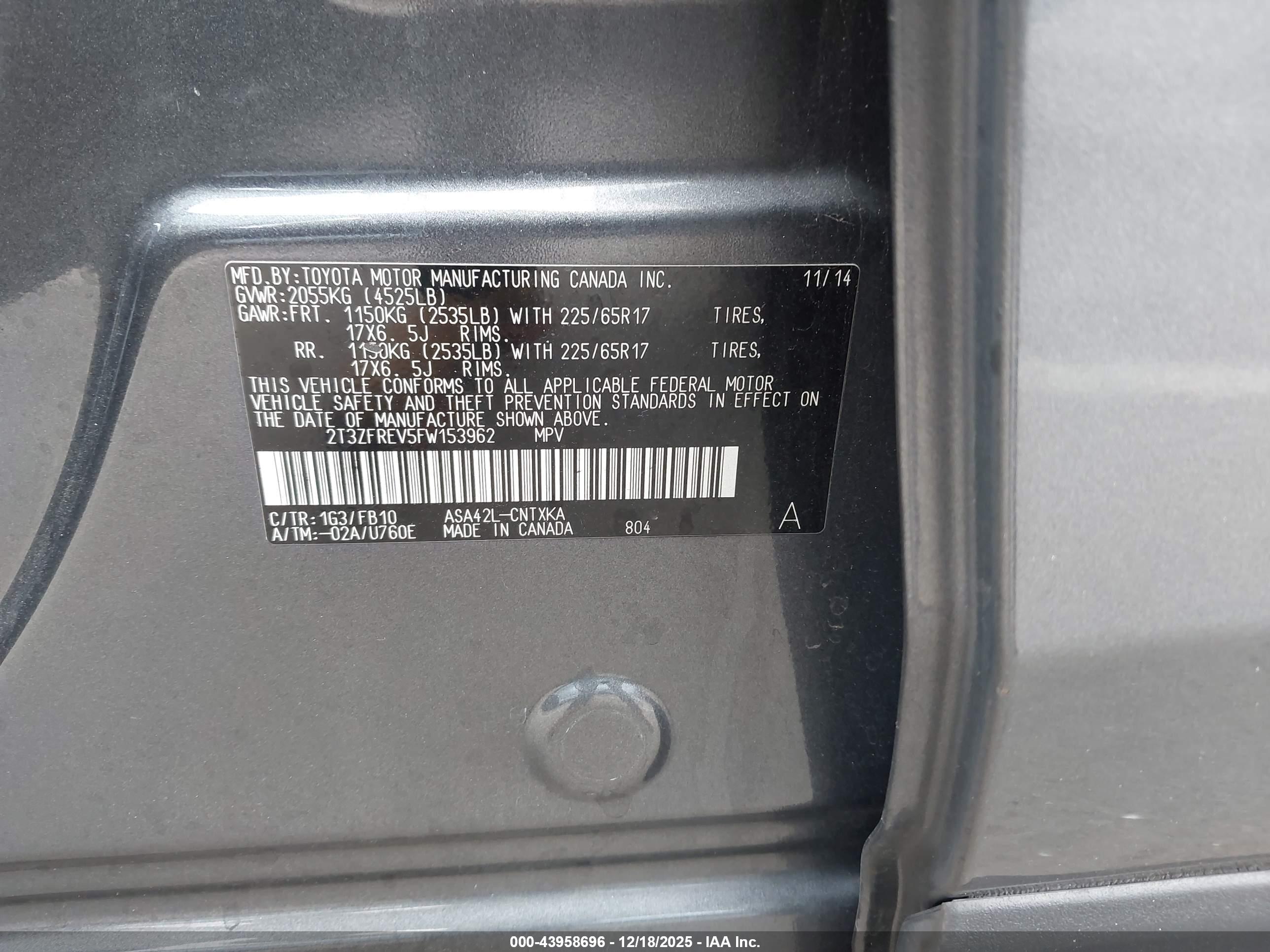 TOYOTA RAV4 image 9