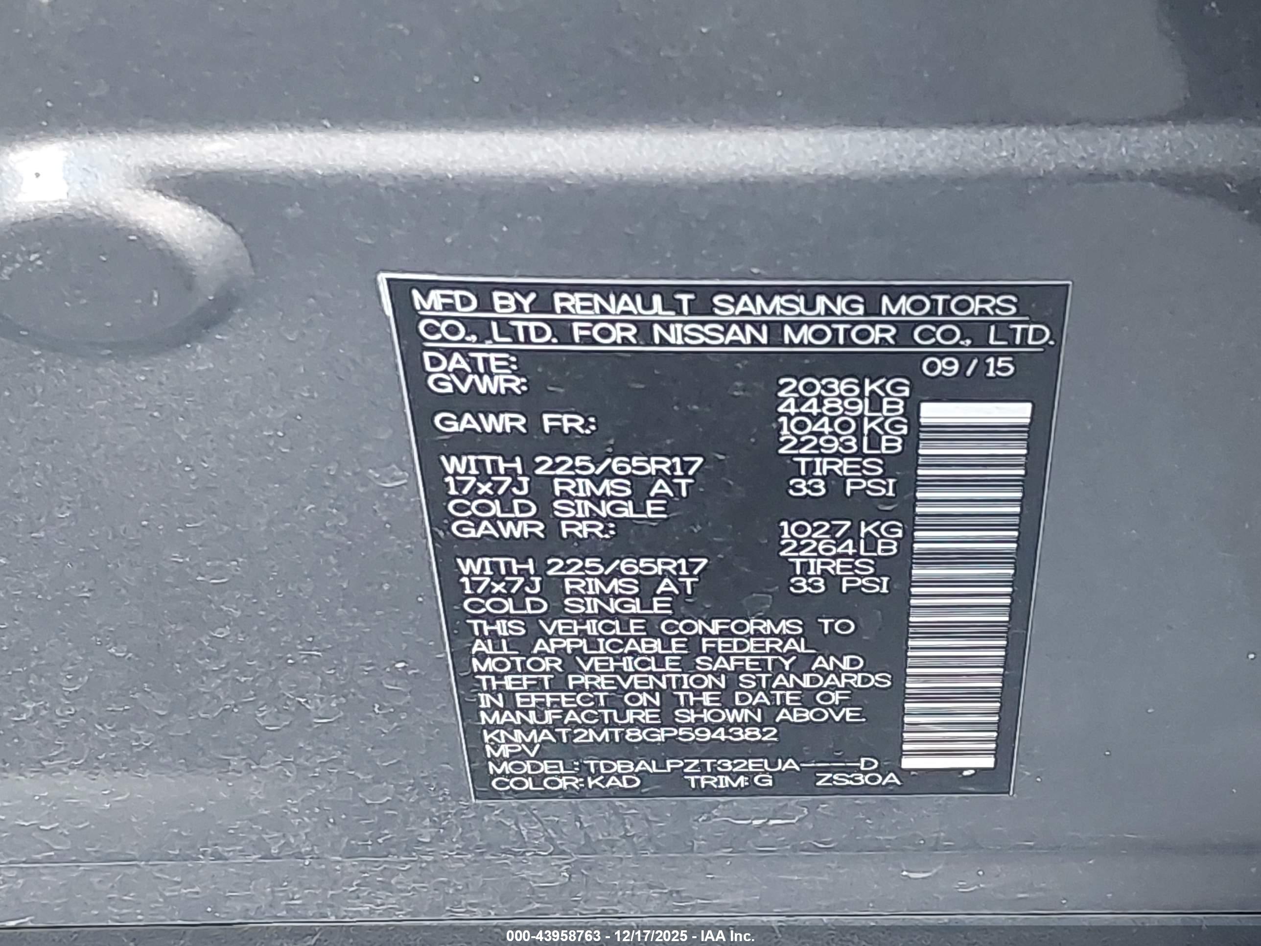 NISSAN ROGUE image 9