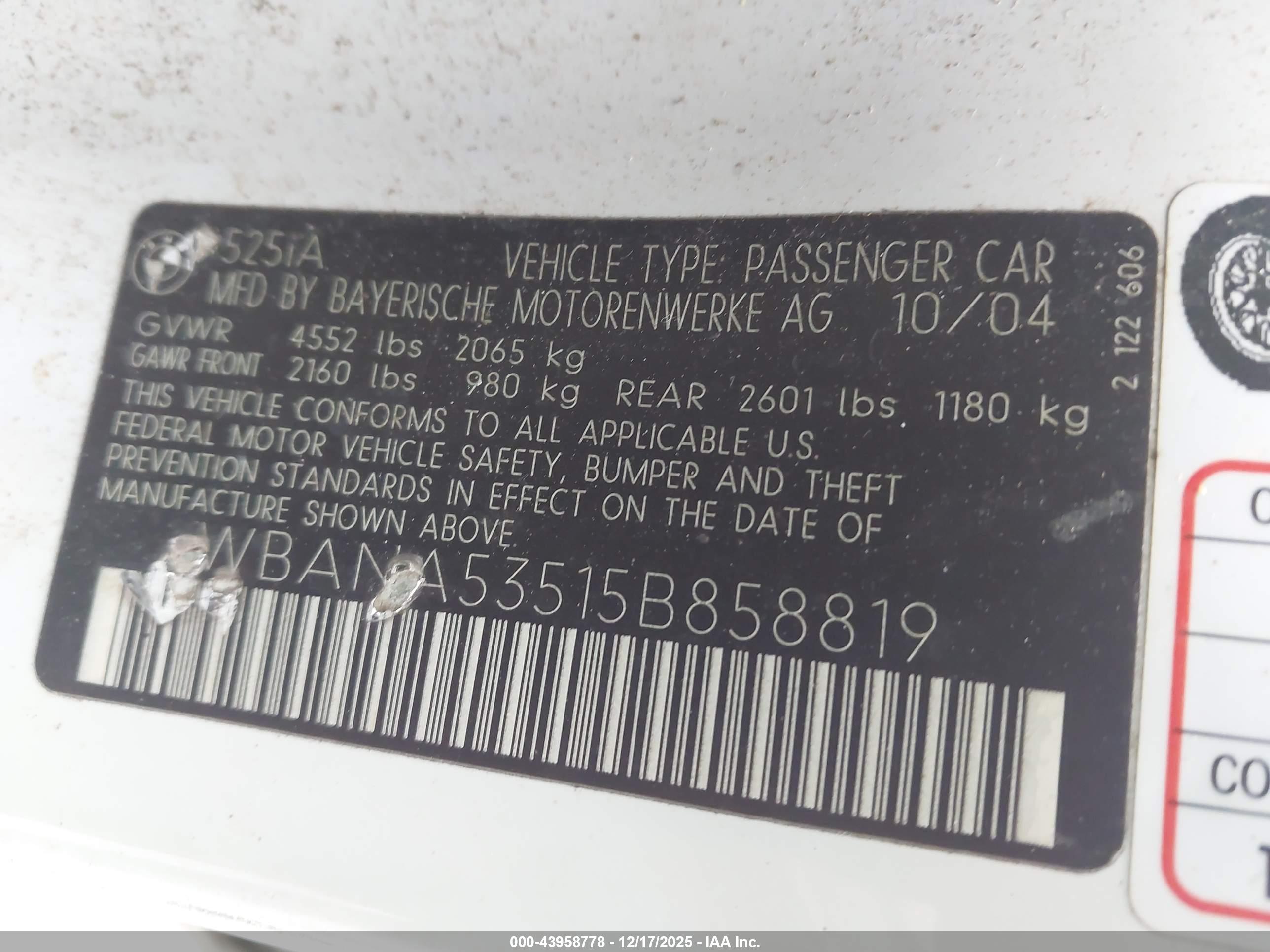 BMW 525I image 9