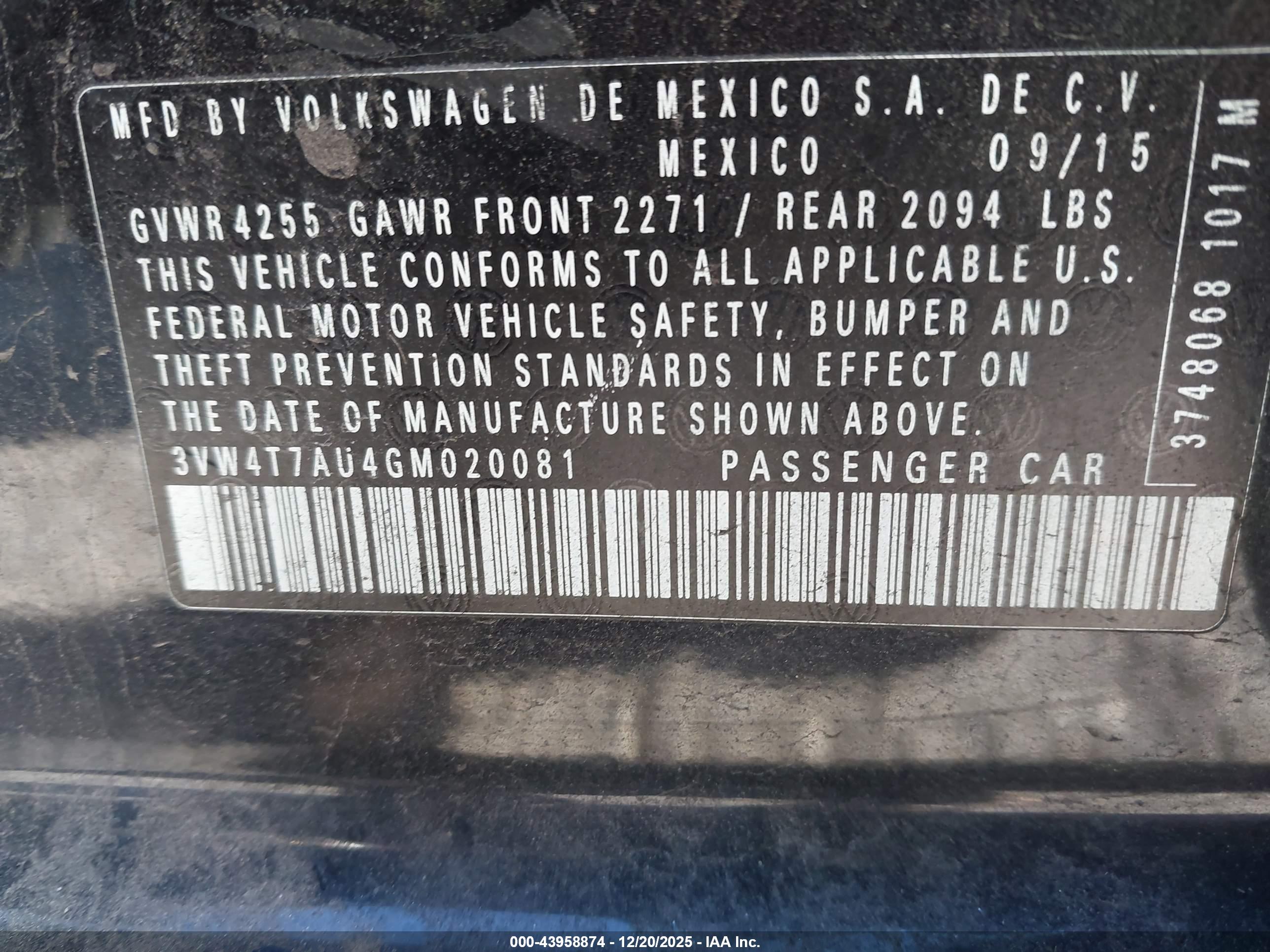 VOLKSWAGEN GOLF image 9