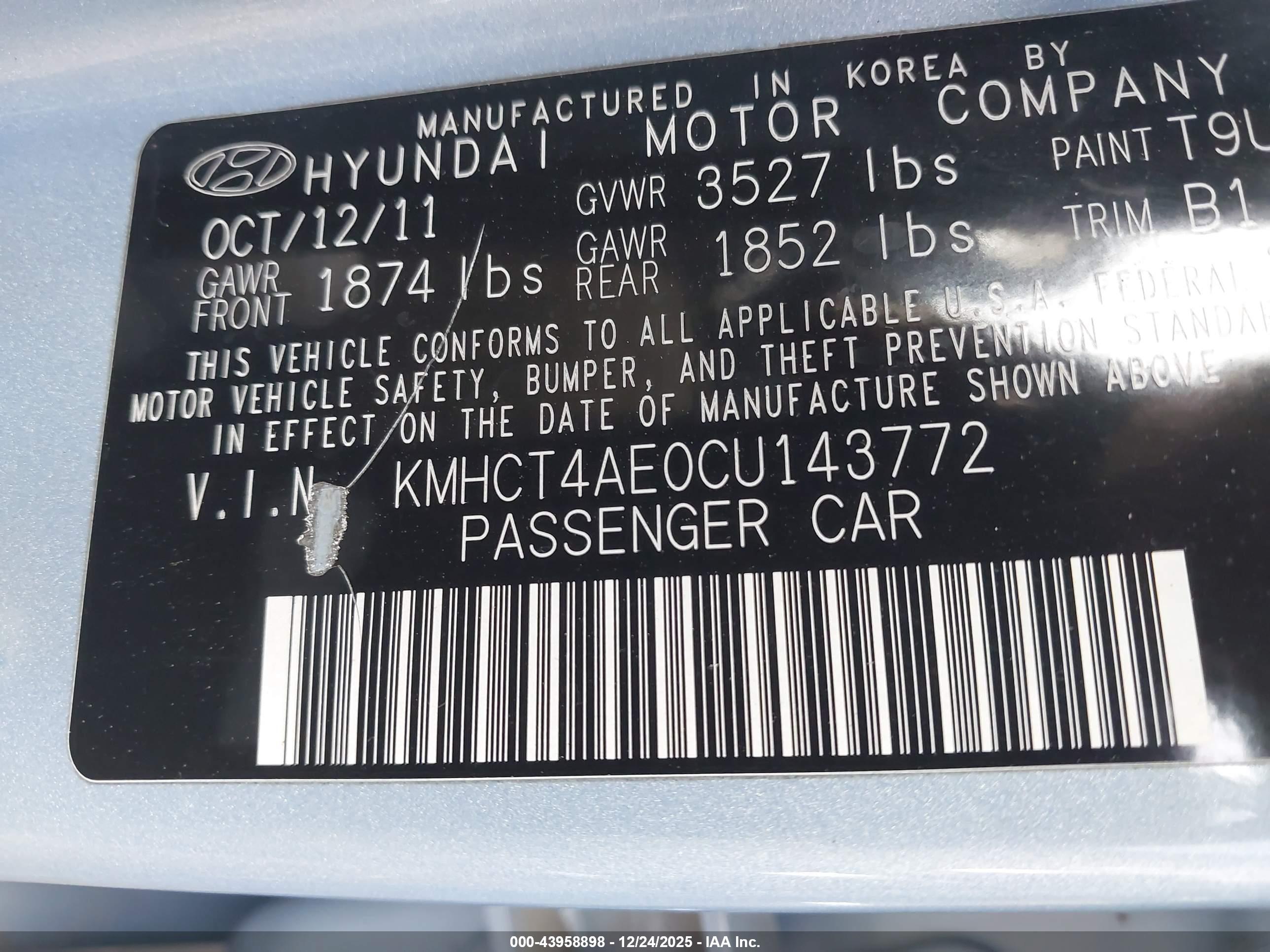 HYUNDAI ACCENT image 9