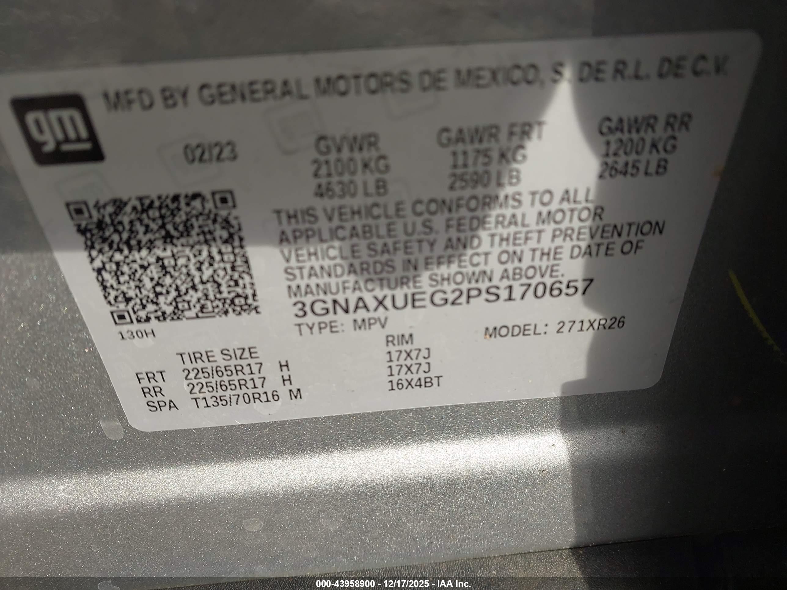 CHEVROLET EQUINOX image 9