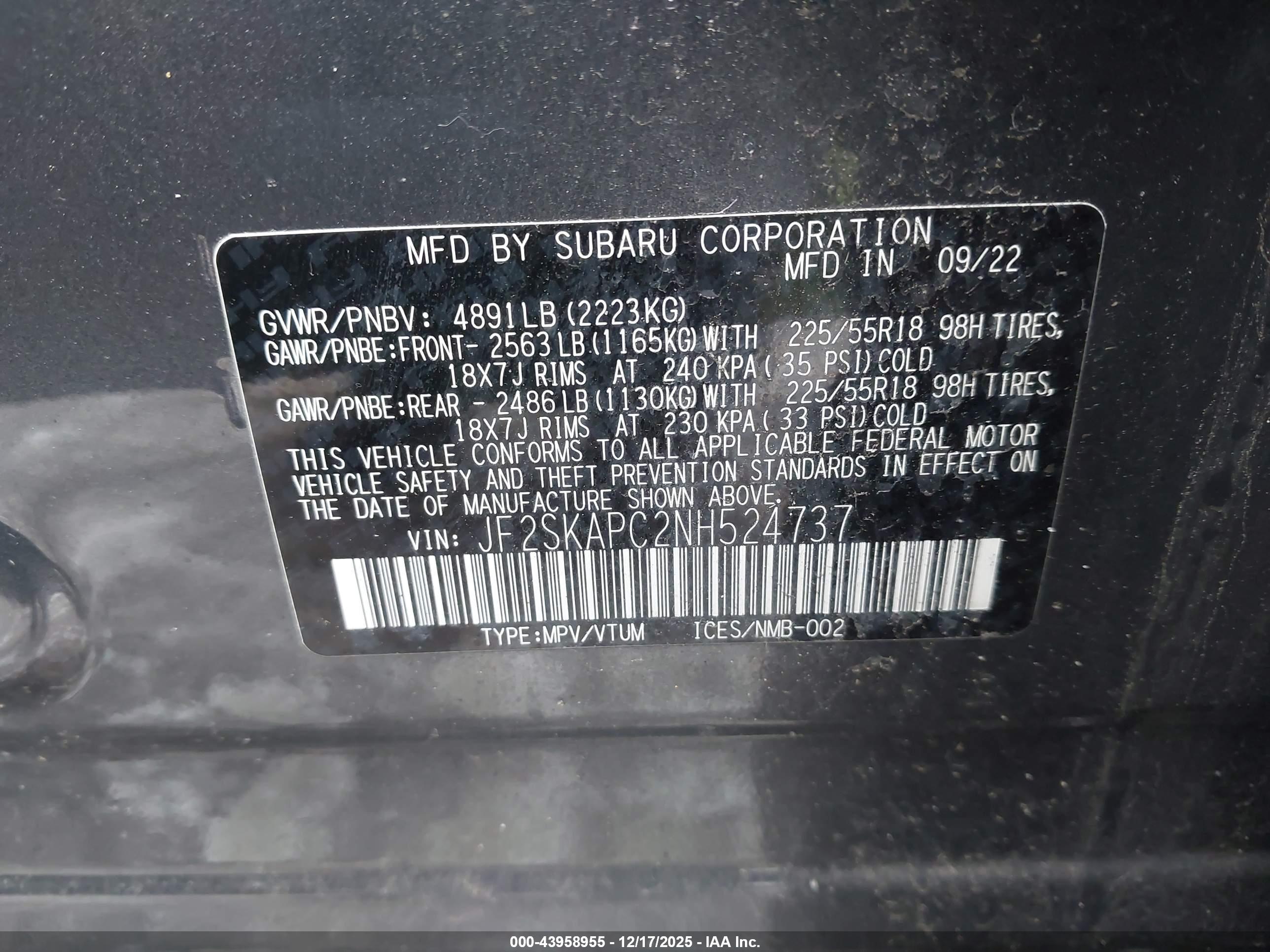 SUBARU FORESTER image 9