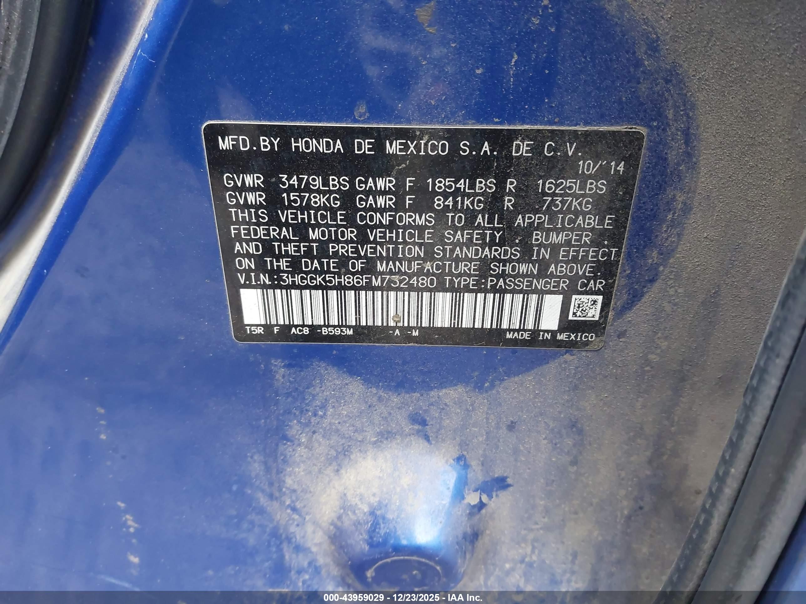 HONDA FIT image 9