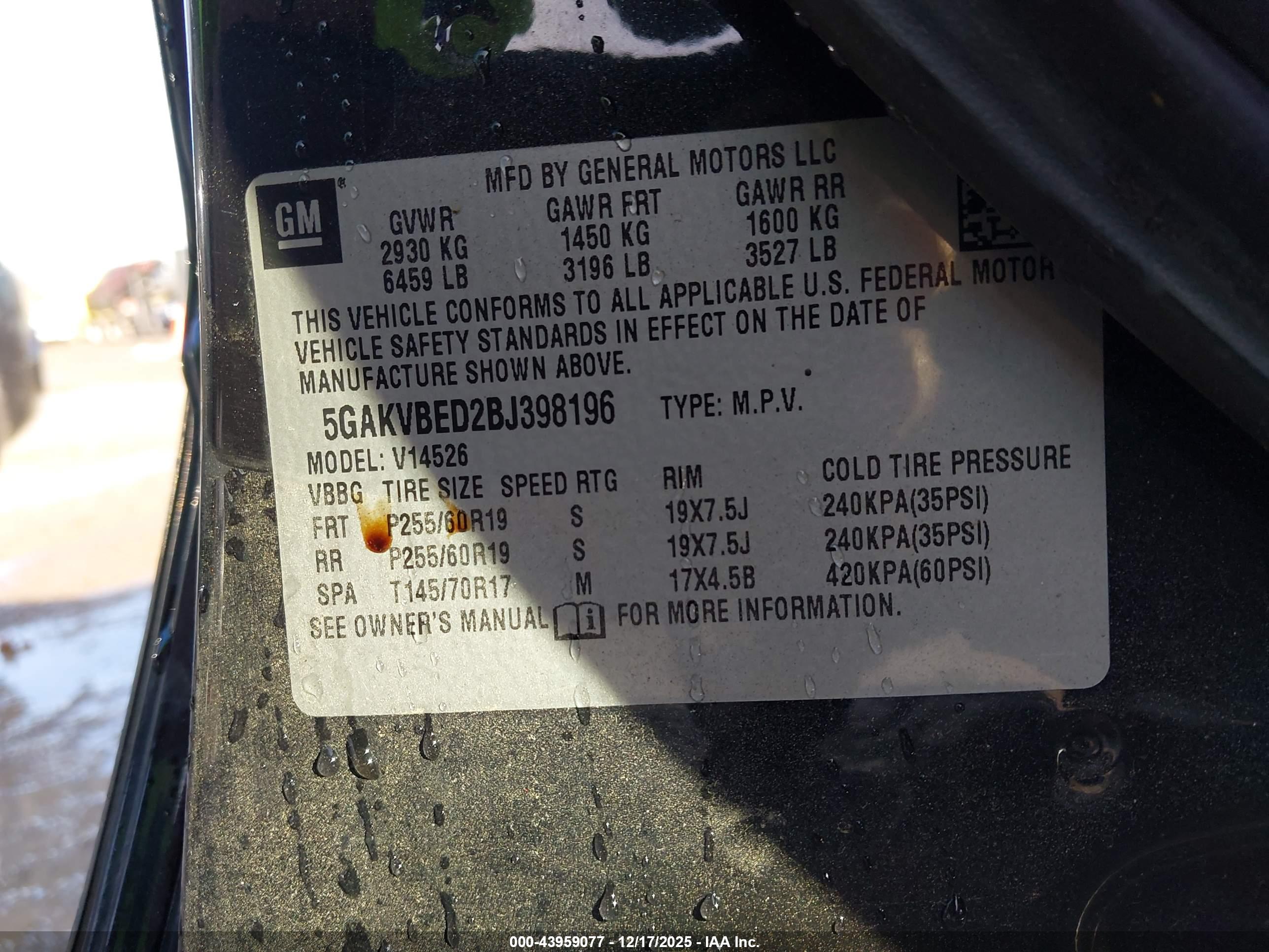 BUICK ENCLAVE image 9