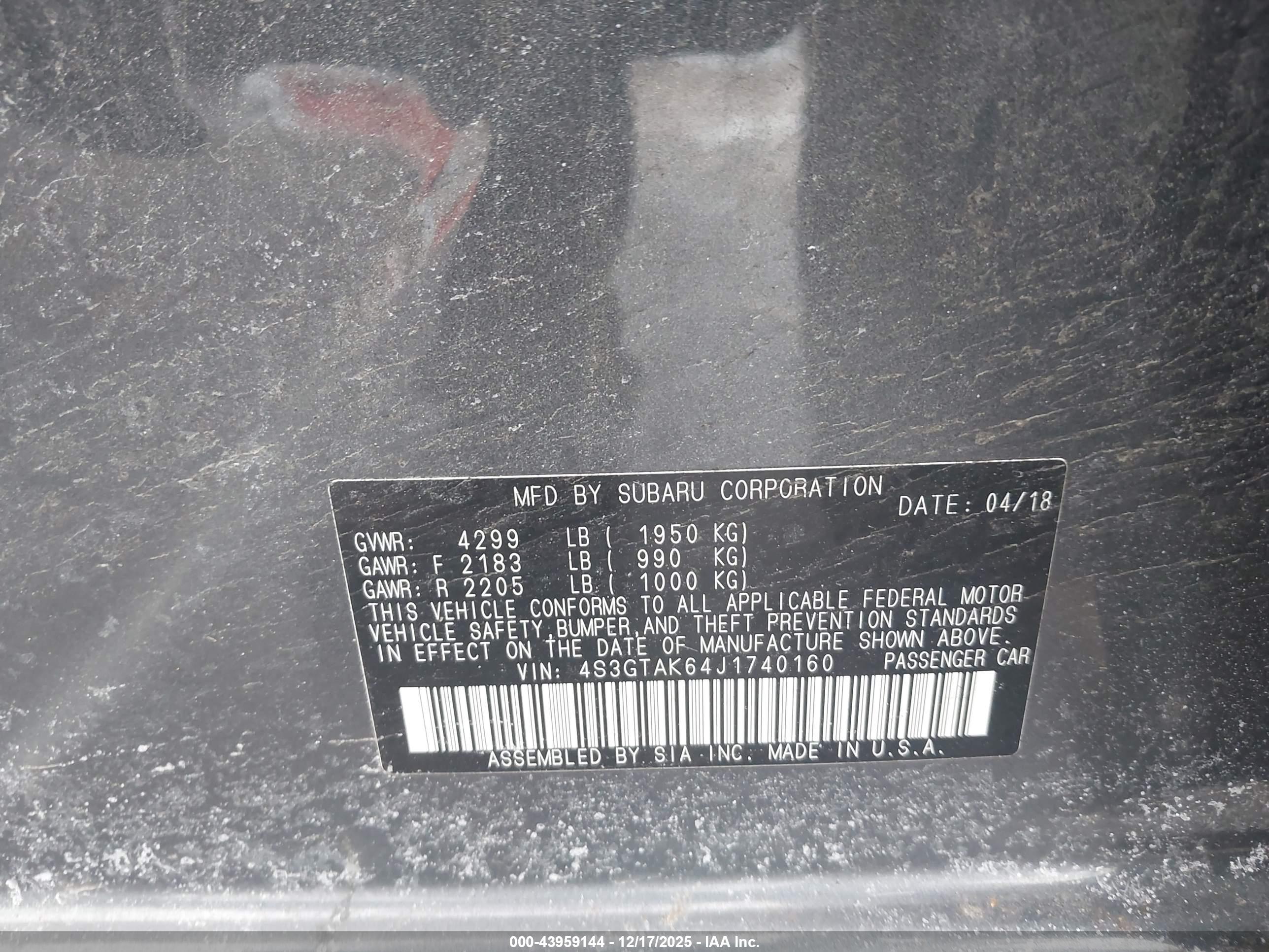 SUBARU IMPREZA image 9