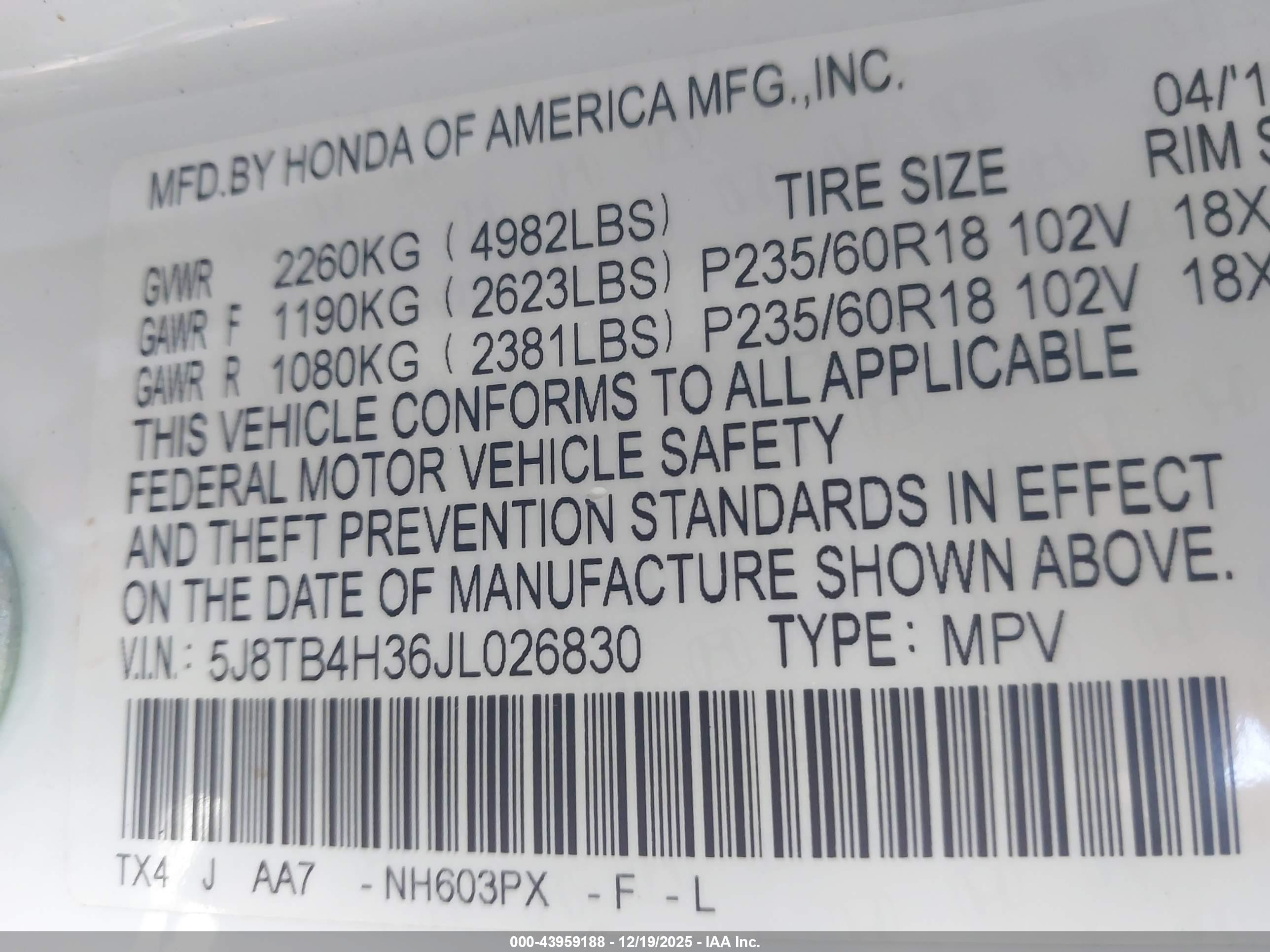 ACURA RDX image 9