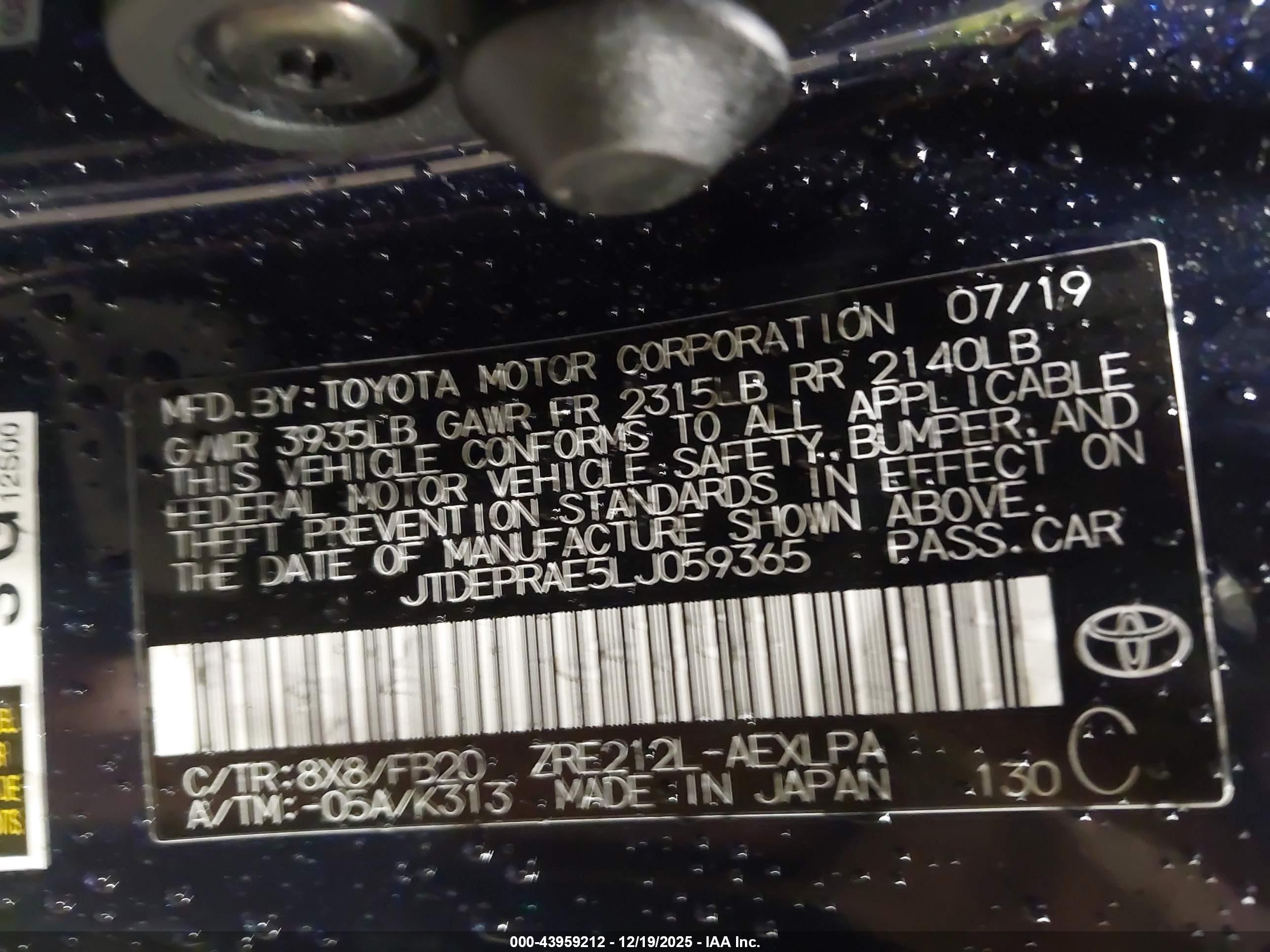 TOYOTA COROLLA image 9