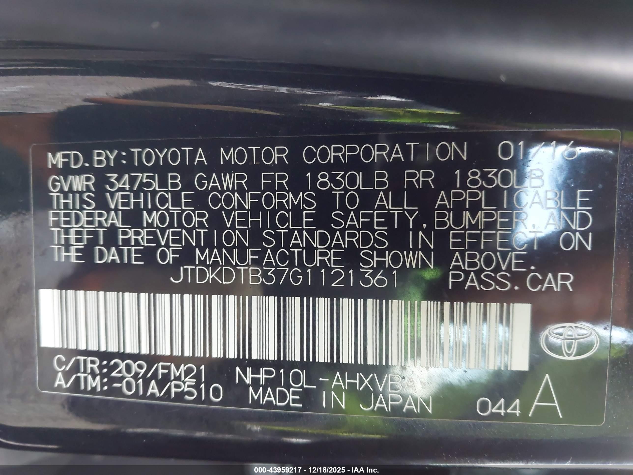 TOYOTA PRIUS image 9