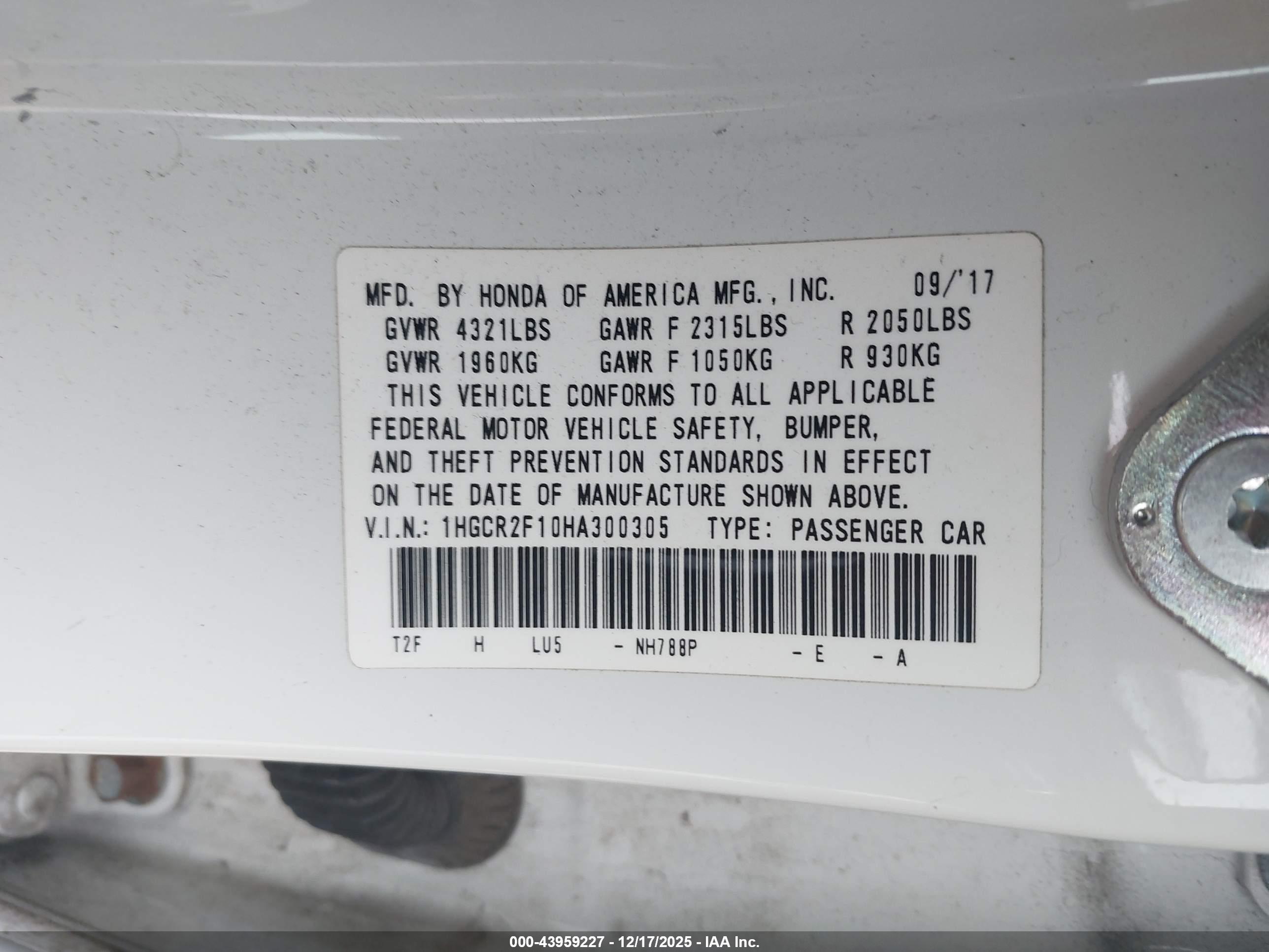 HONDA ACCORD image 9