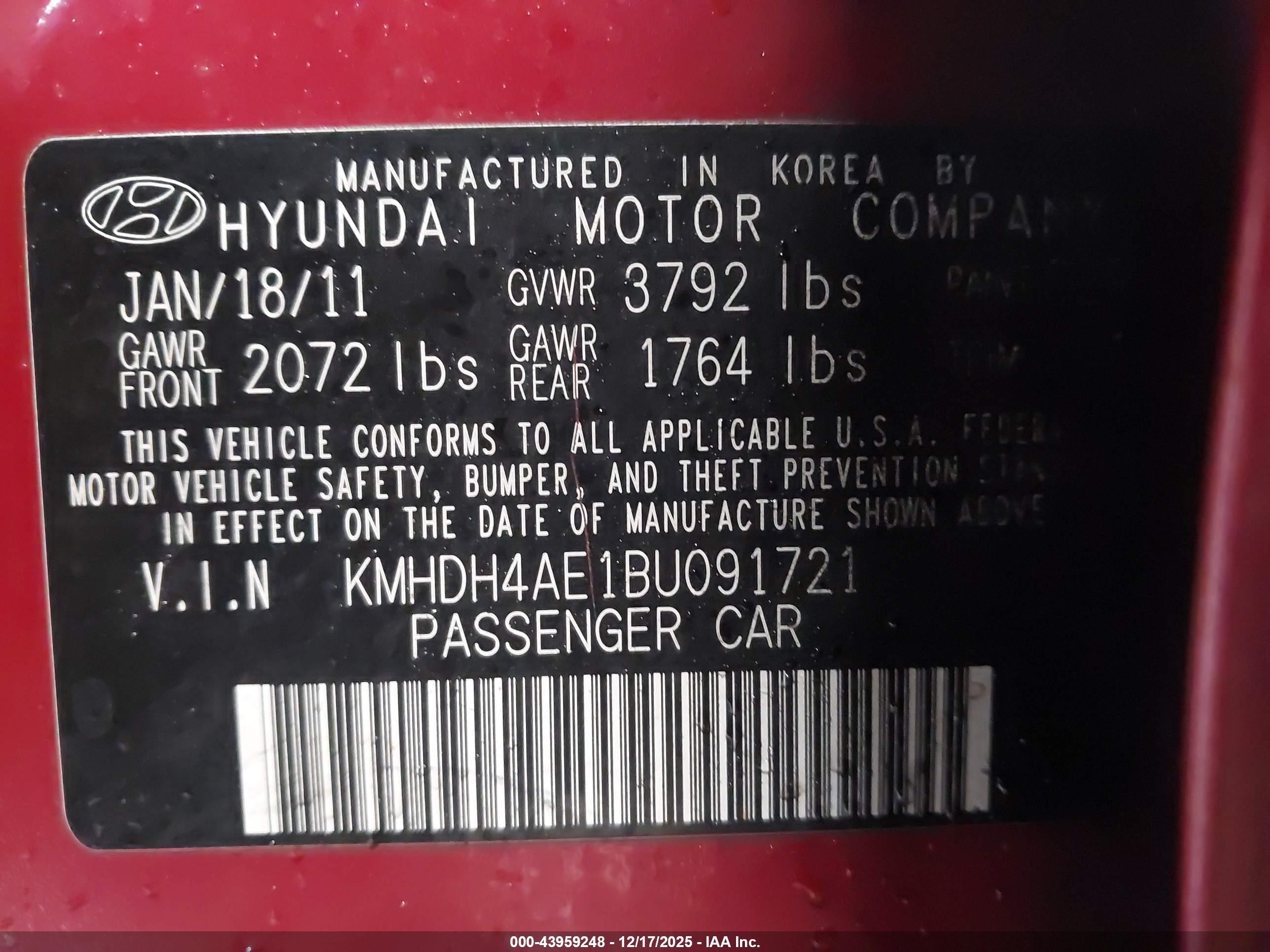 HYUNDAI ELANTRA image 9