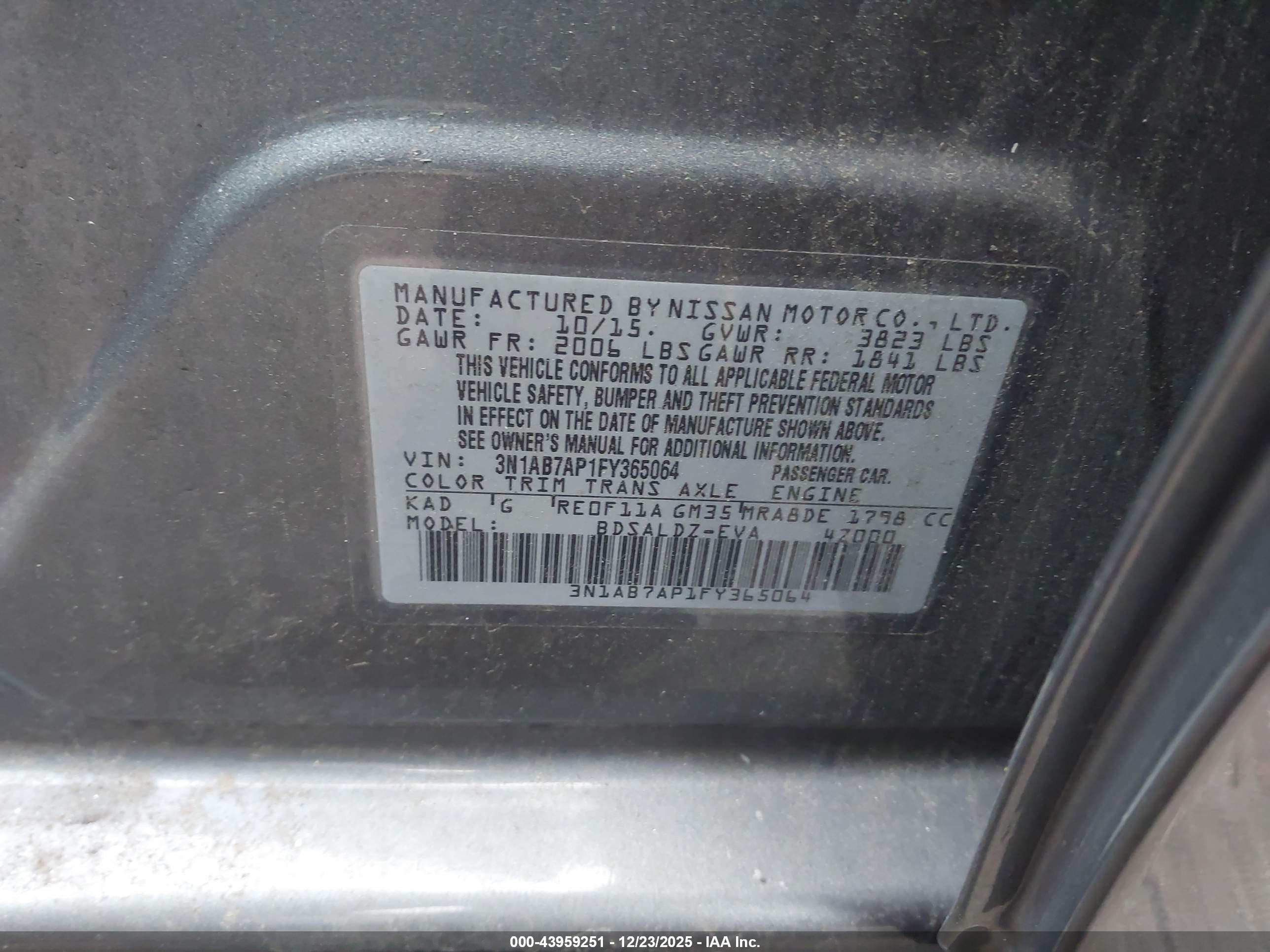 NISSAN SENTRA image 9
