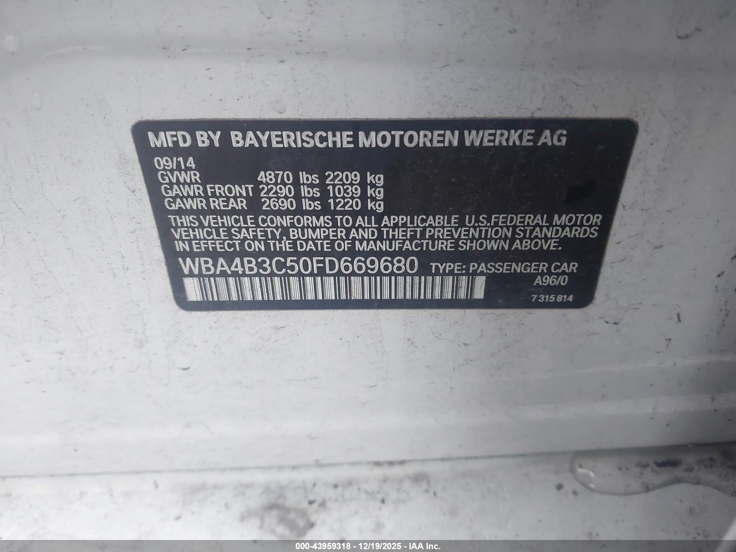 BMW 435I image 9