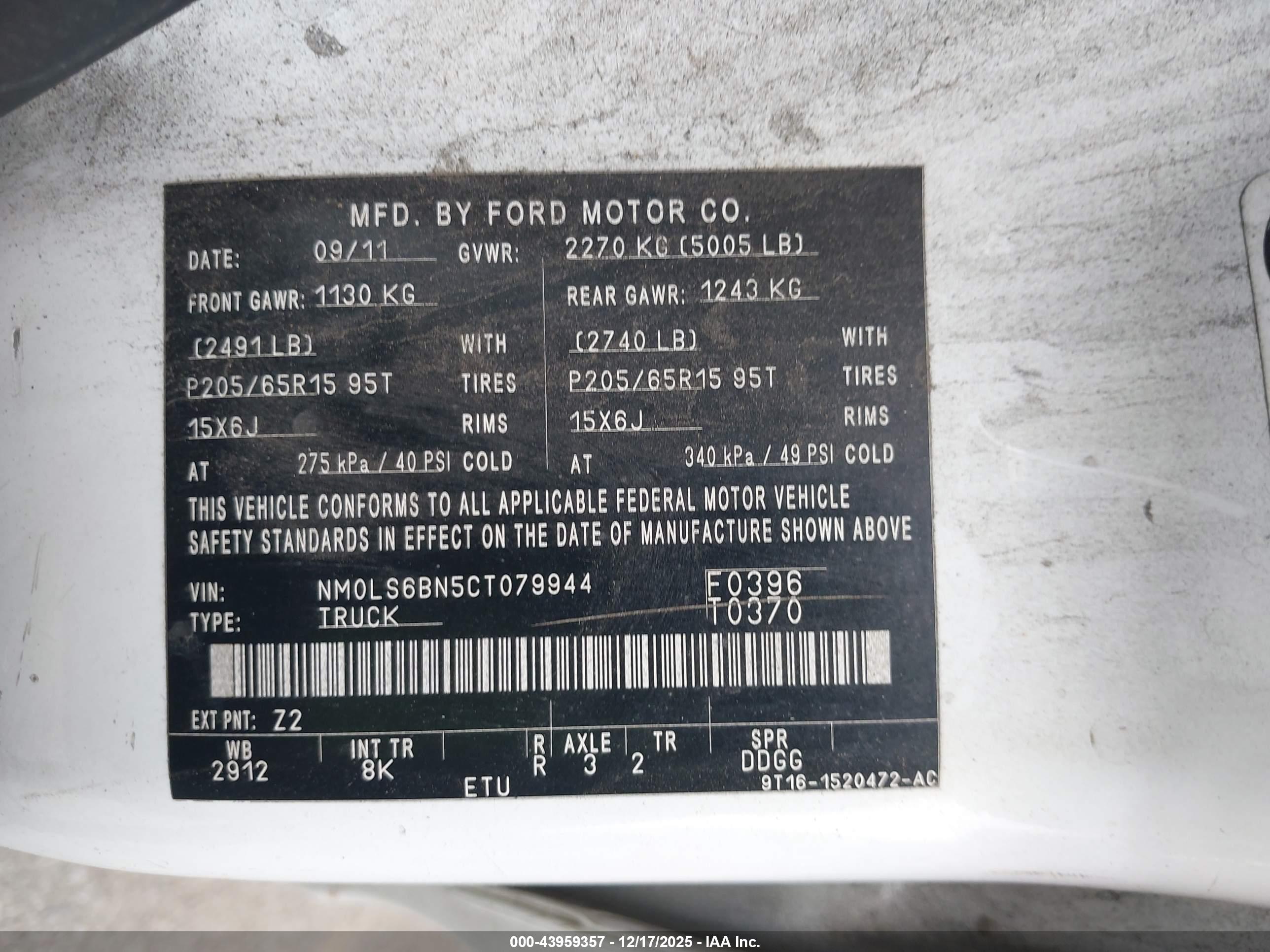 FORD TRANSIT image 9