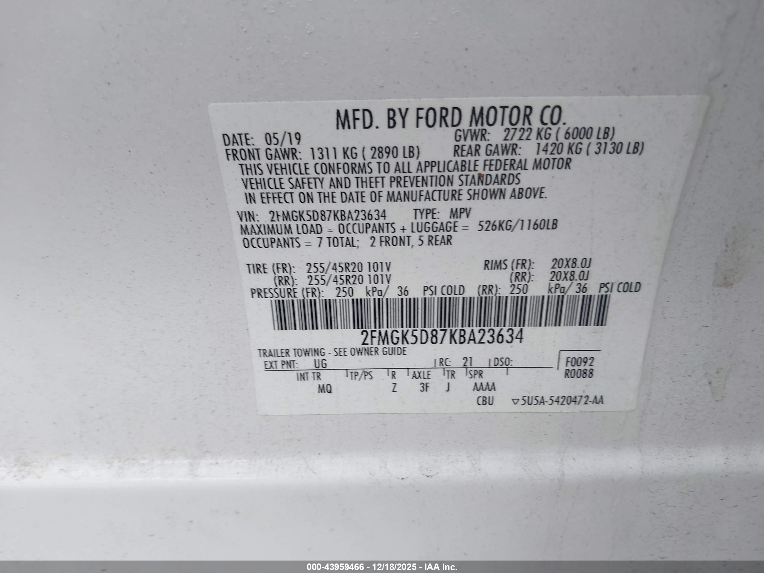 FORD FLEX image 9
