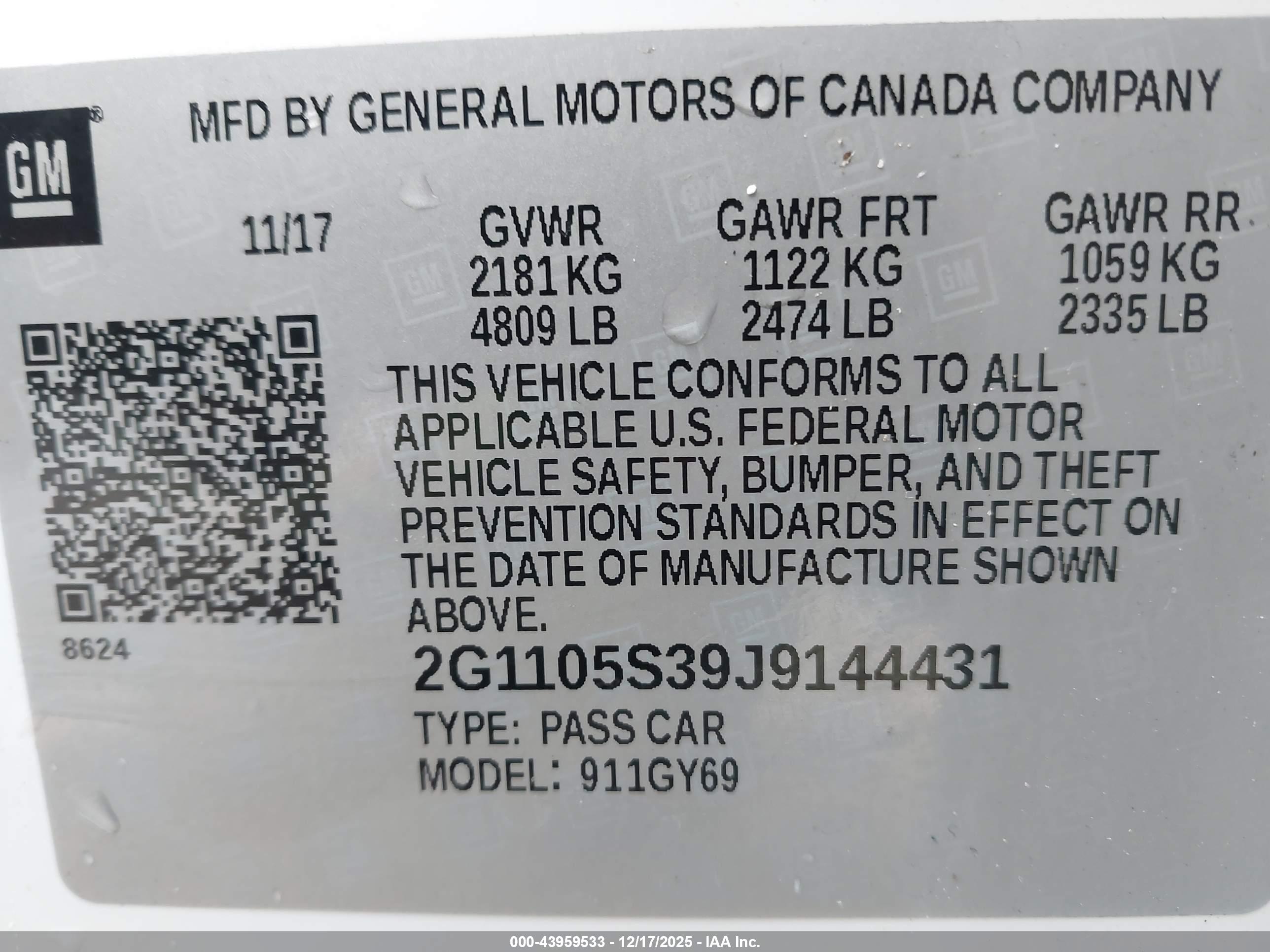 CHEVROLET IMPALA image 9