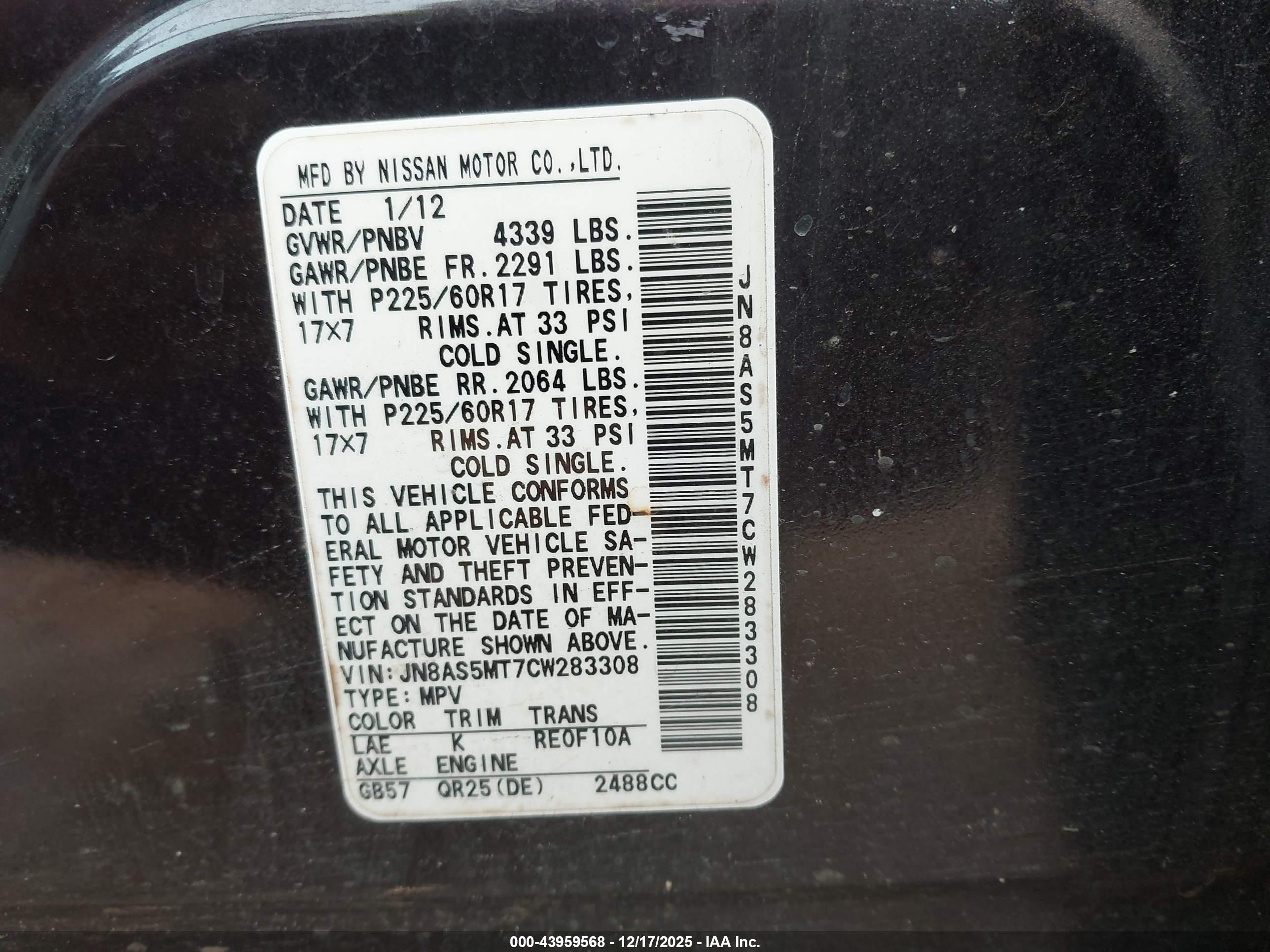 NISSAN ROGUE image 9
