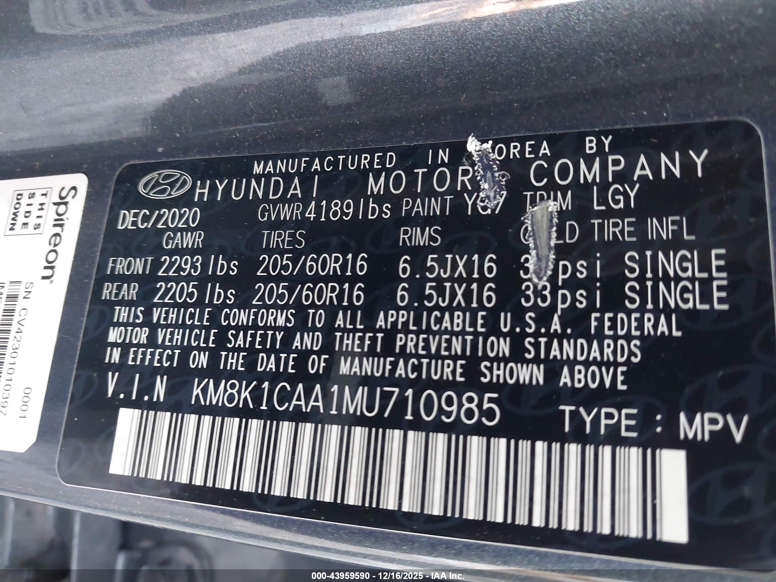 HYUNDAI KONA image 9