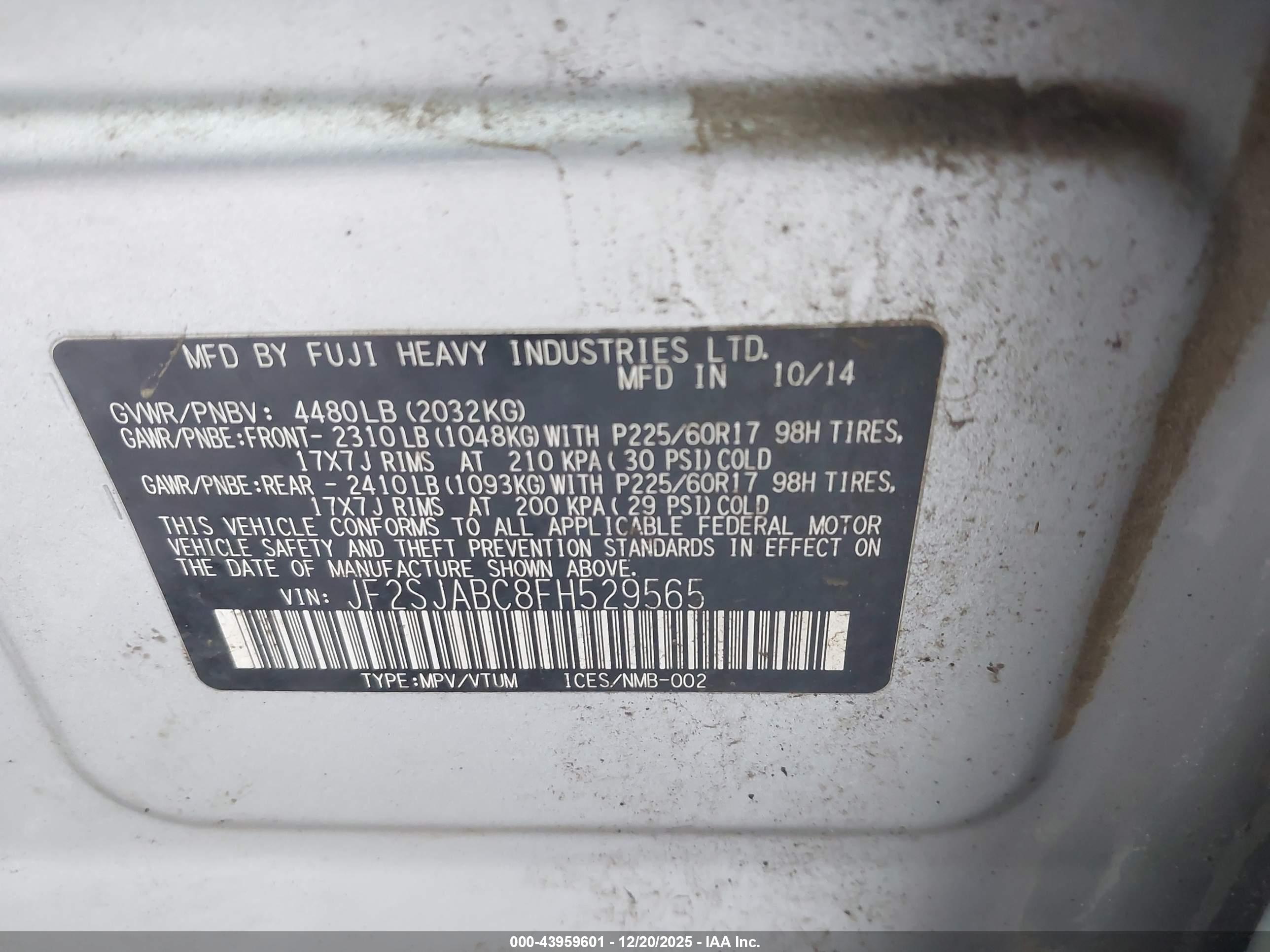 SUBARU FORESTER image 9