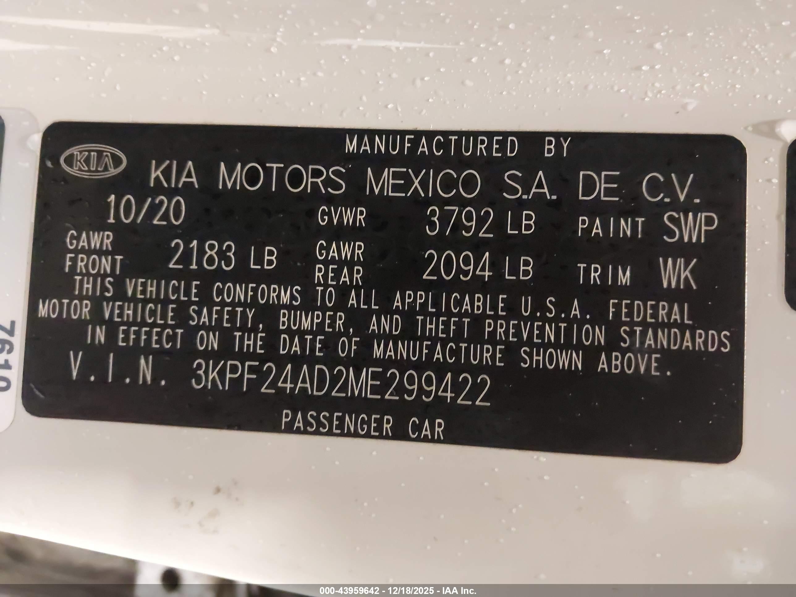 KIA FORTE image 9