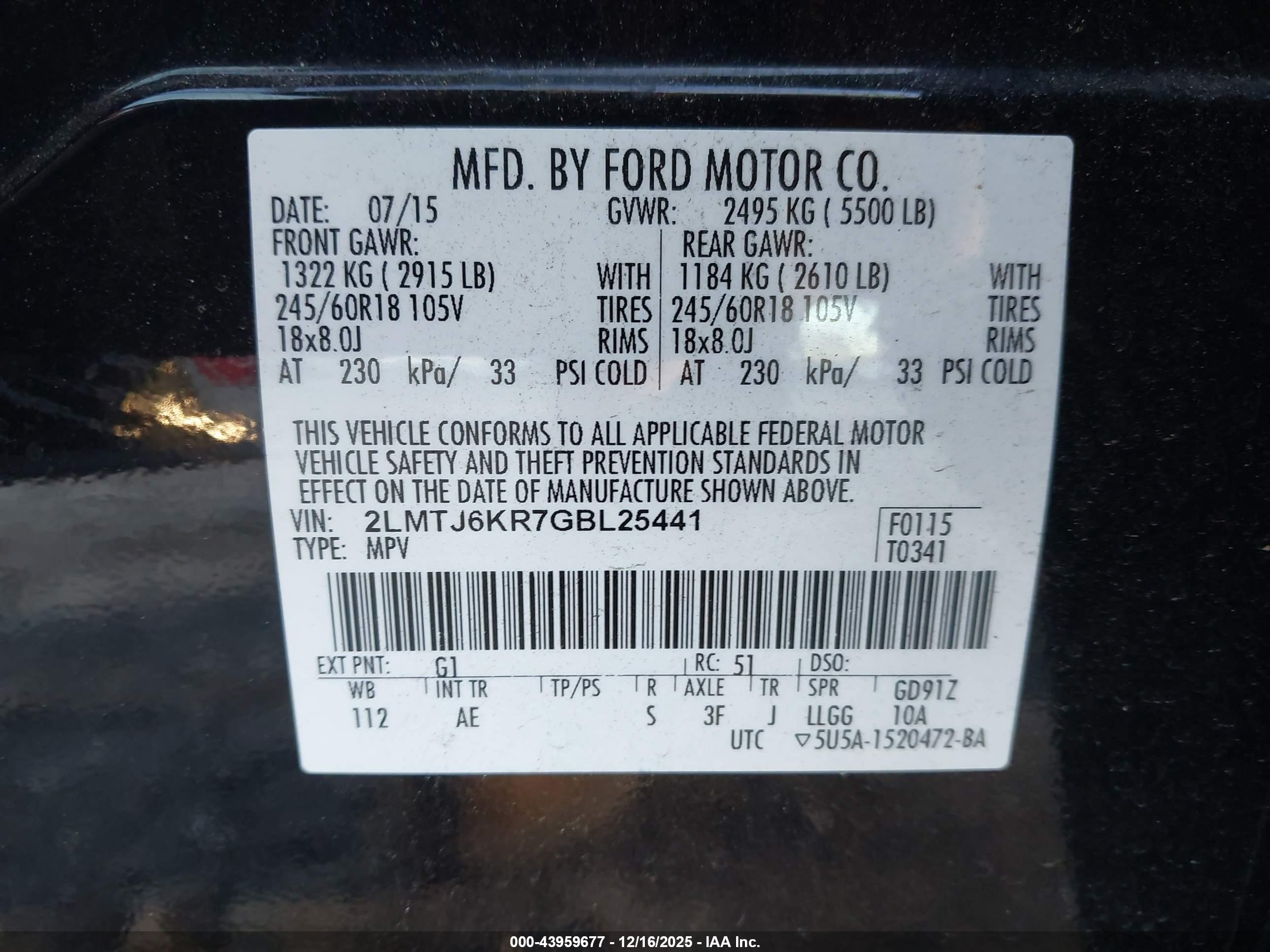 LINCOLN MKX image 9