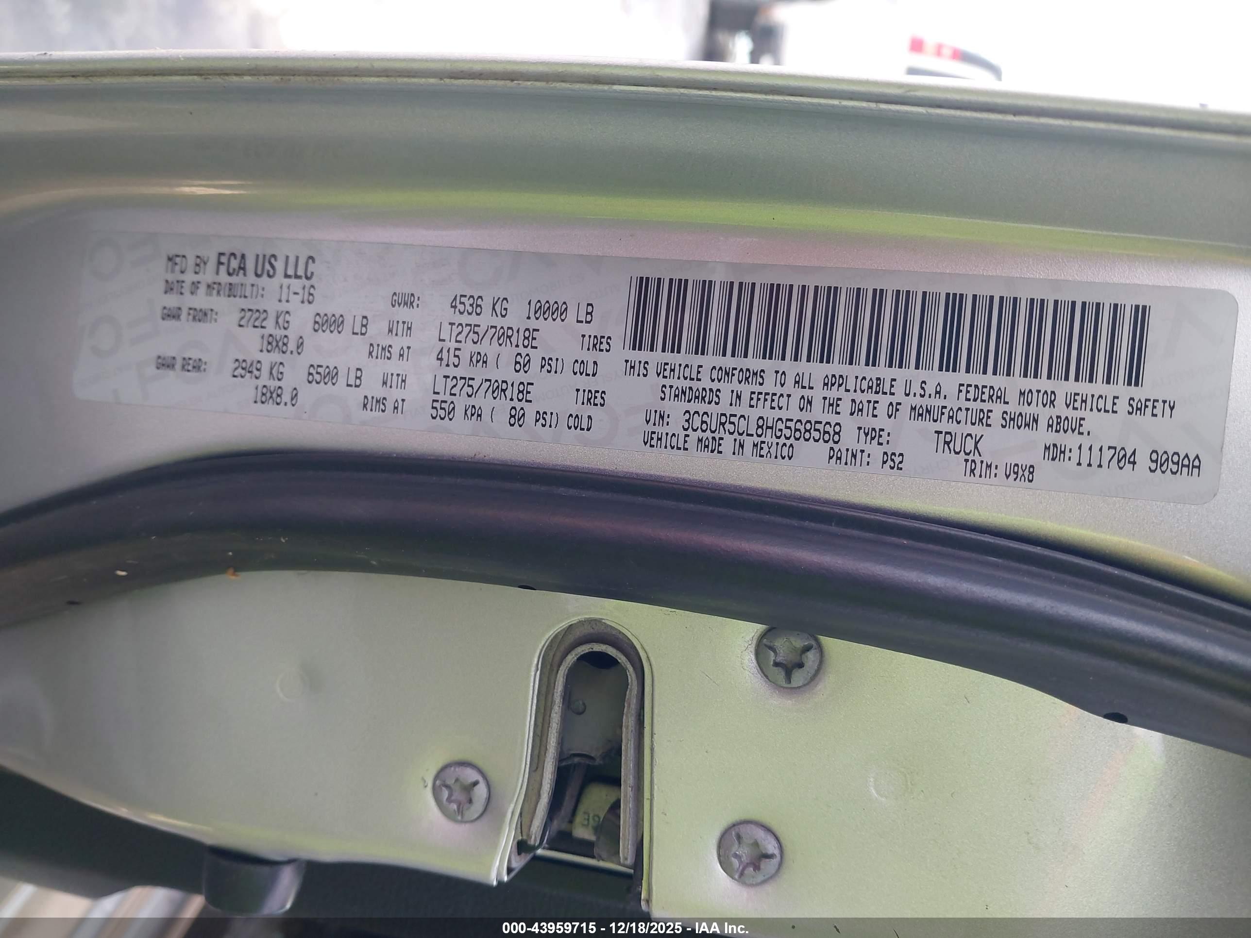 RAM 2500 image 9