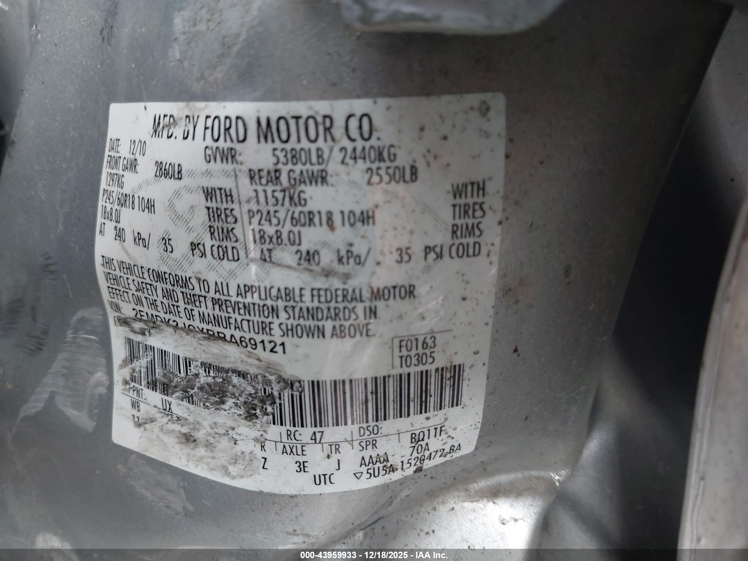 FORD EDGE image 9