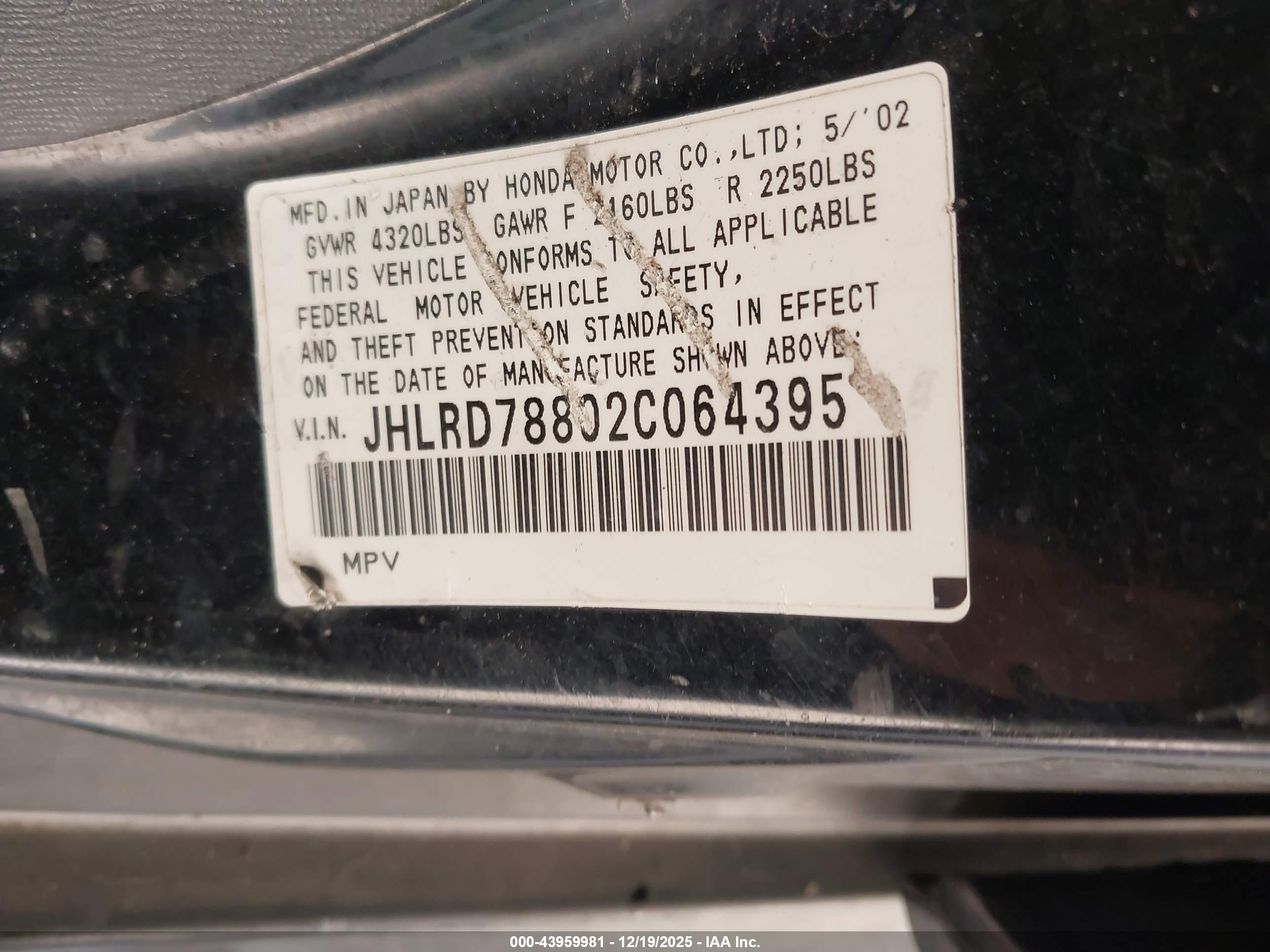 HONDA CR-V image 9