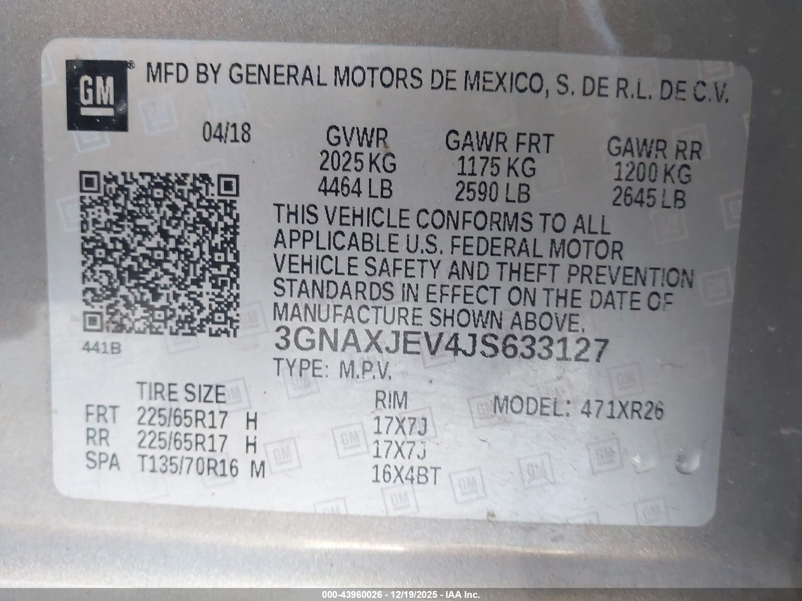 CHEVROLET EQUINOX image 9
