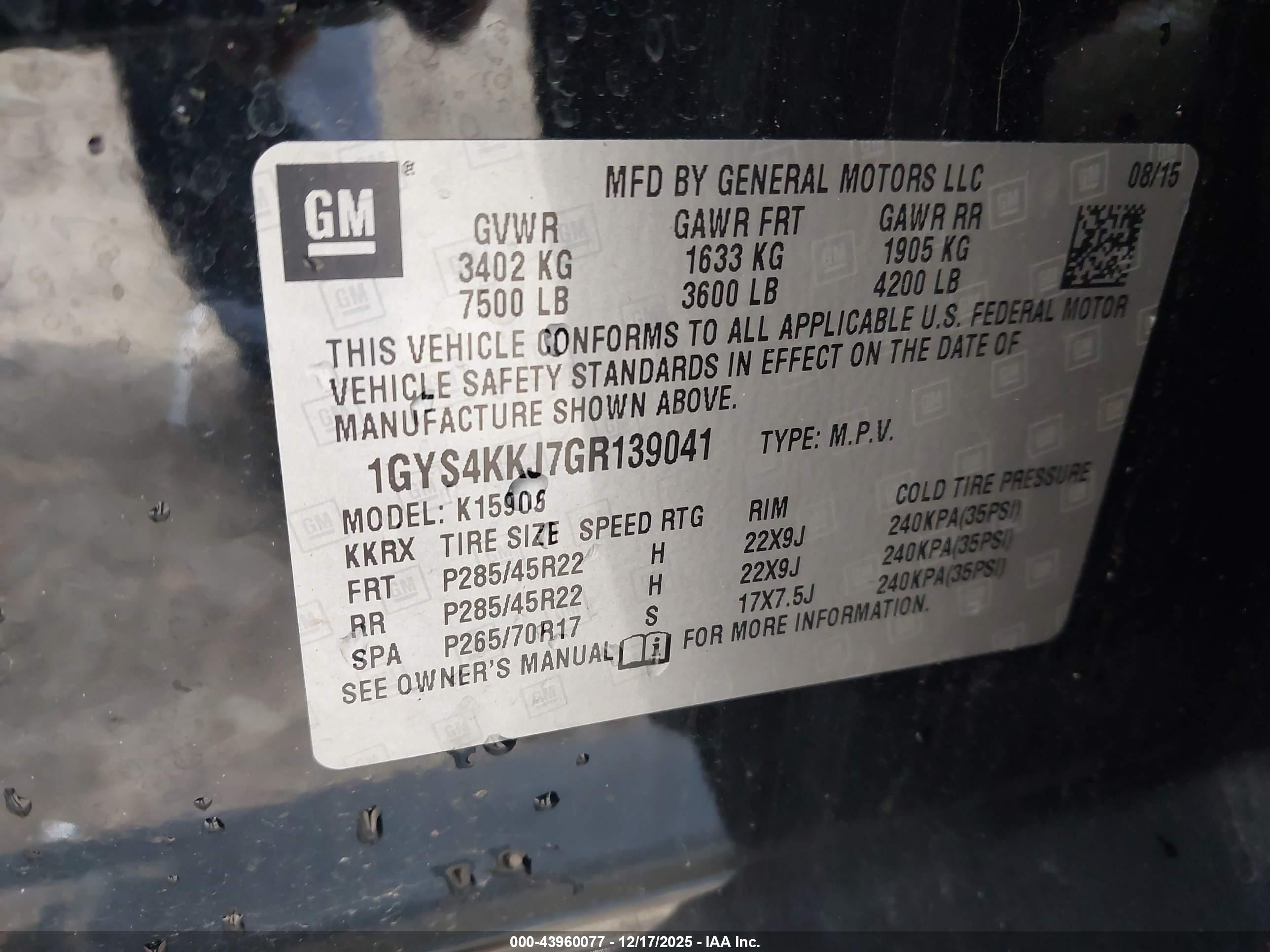 CADILLAC ESCALADE image 9