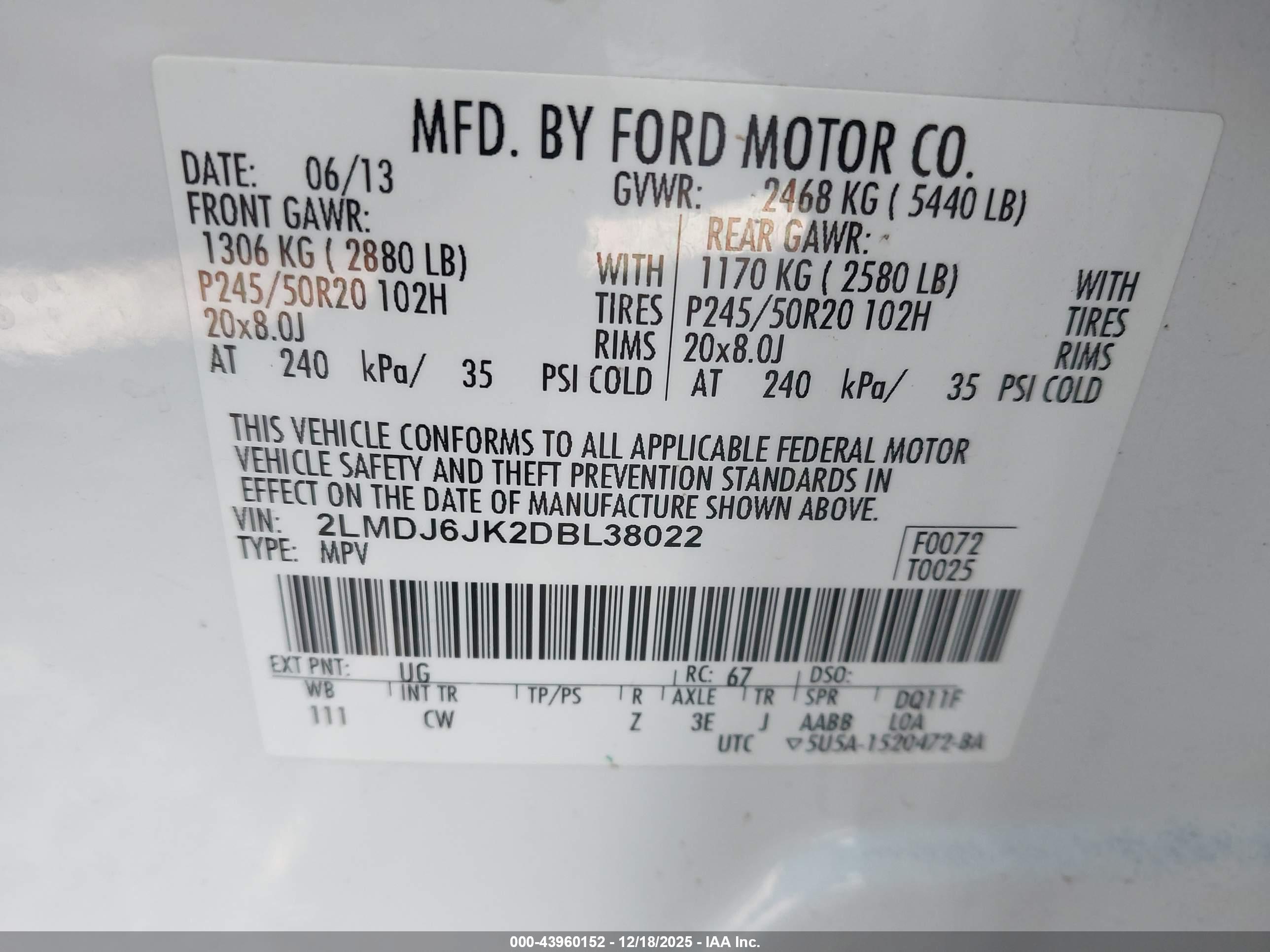 LINCOLN MKX image 9