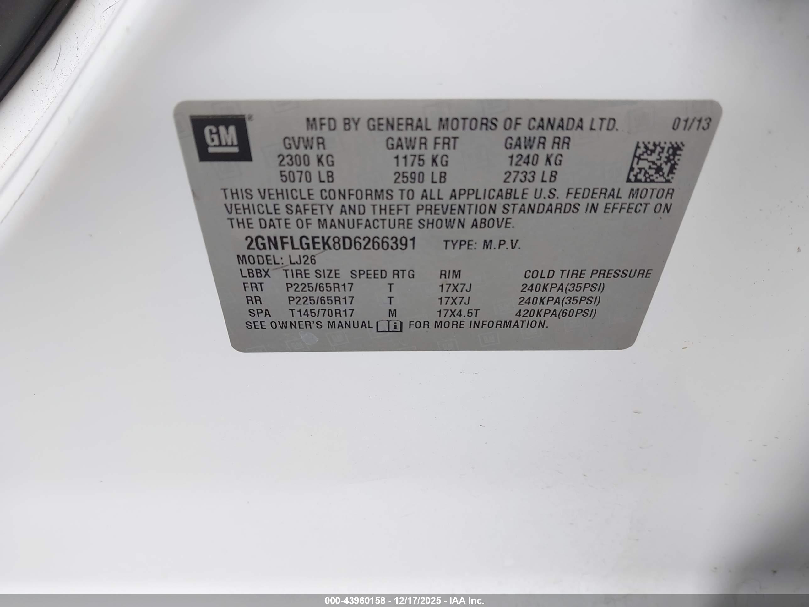 CHEVROLET EQUINOX image 9