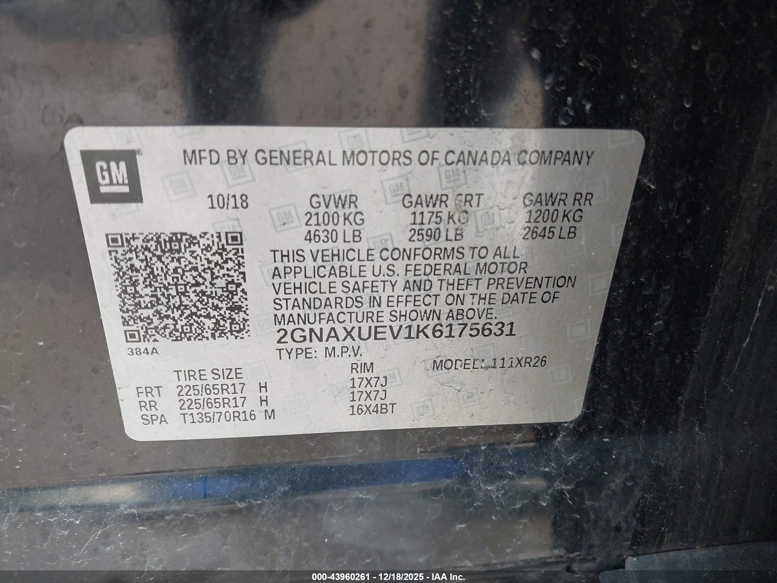 CHEVROLET EQUINOX image 9
