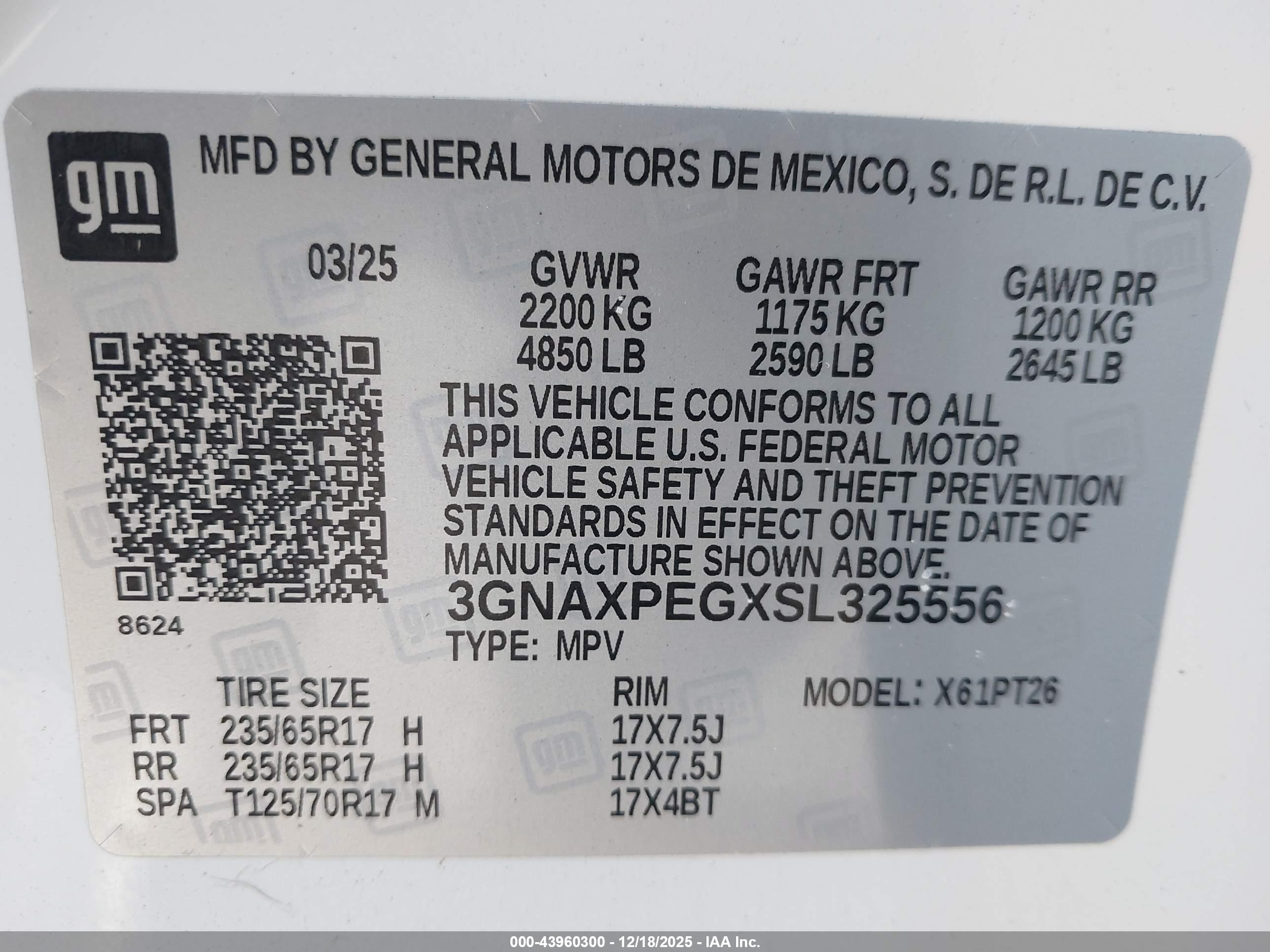 CHEVROLET EQUINOX image 9