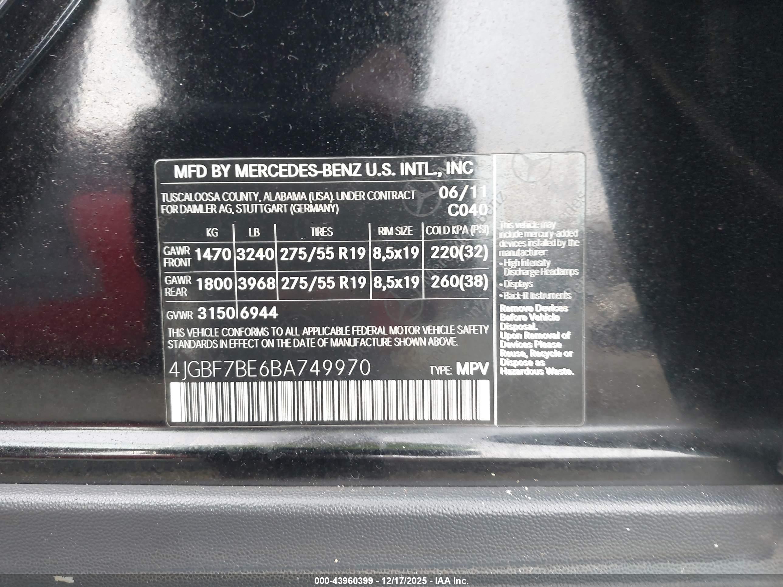 MERCEDES-BENZ GL image 9