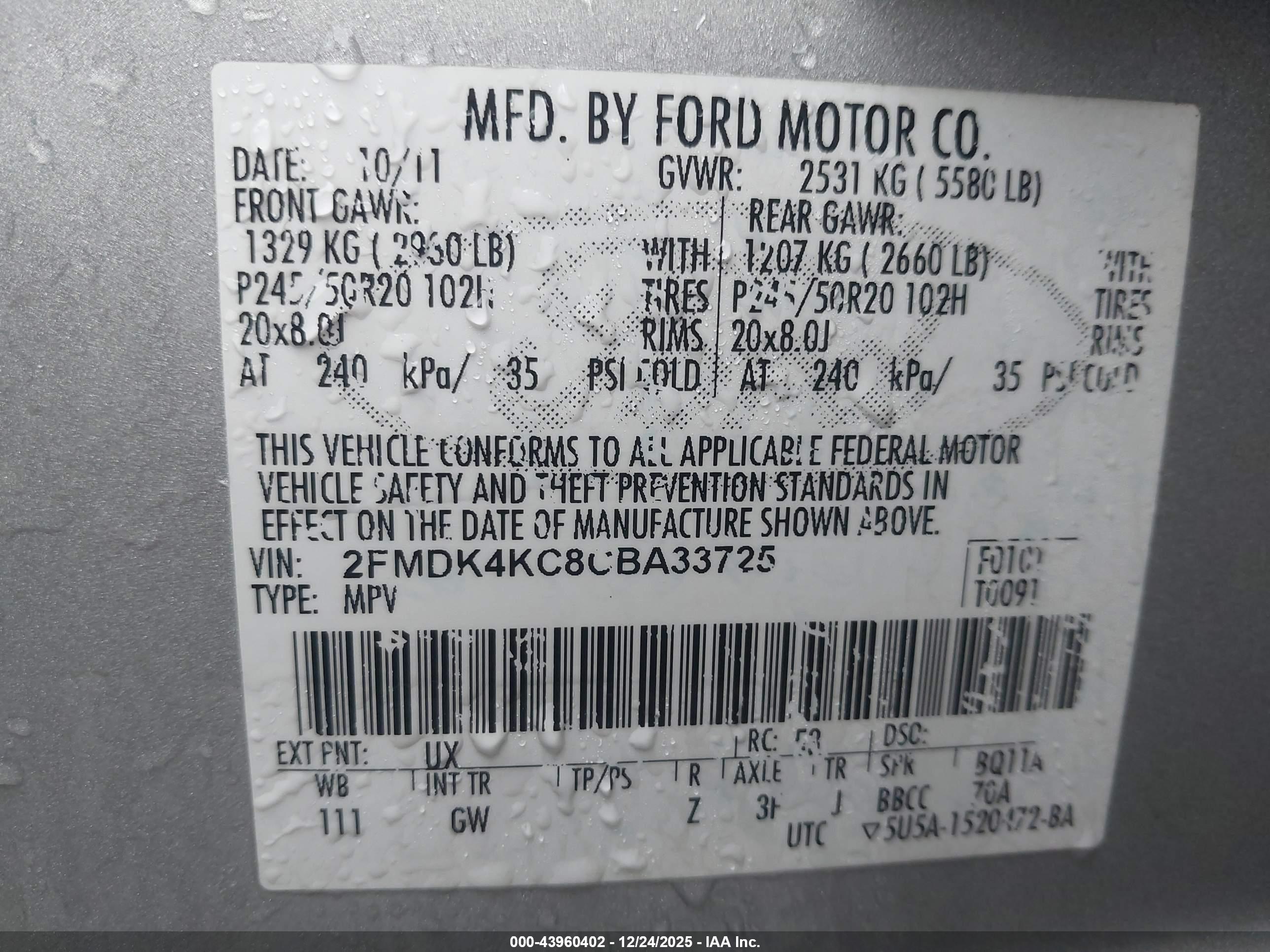 FORD EDGE image 9
