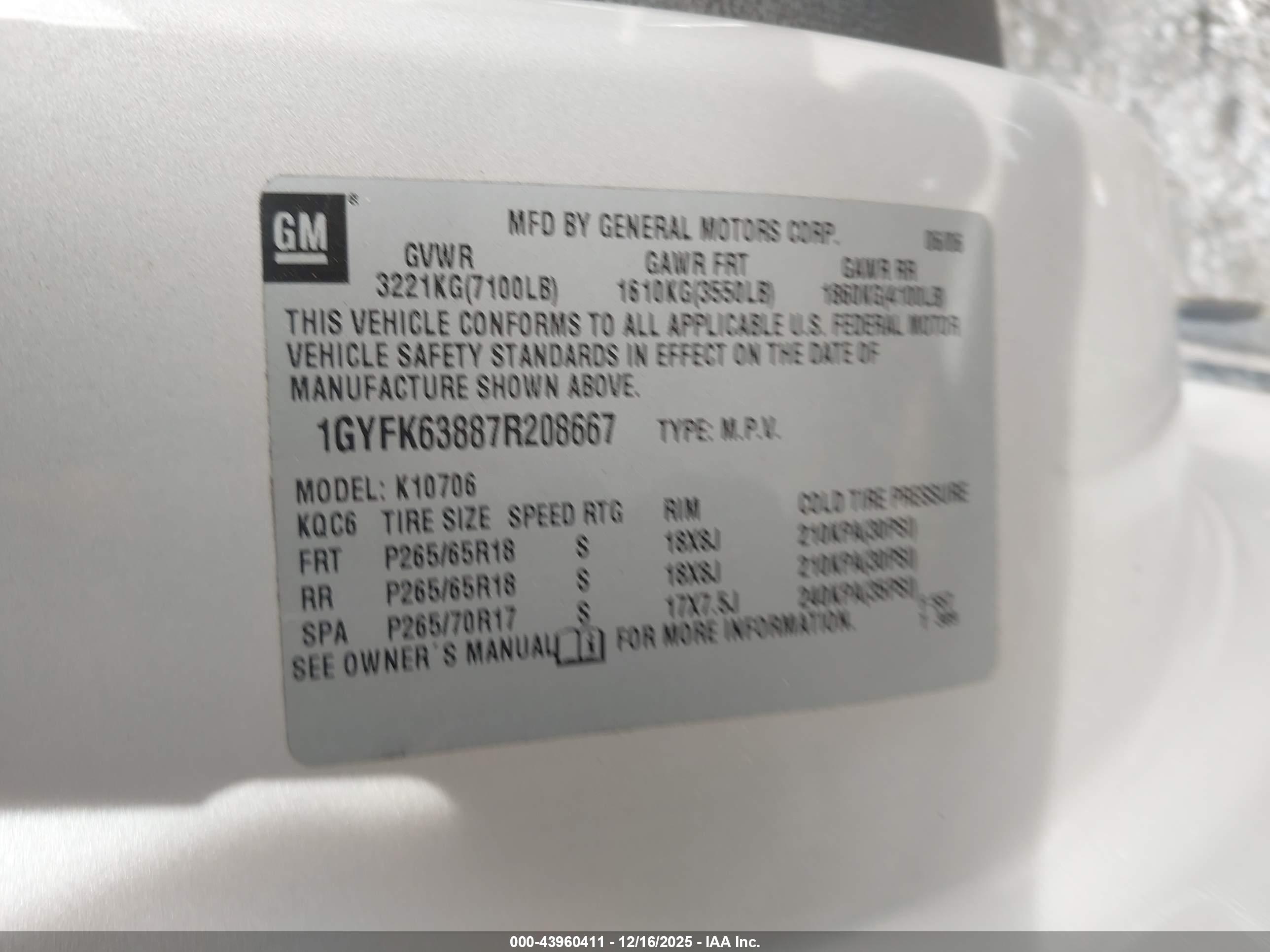 CADILLAC ESCALADE image 9