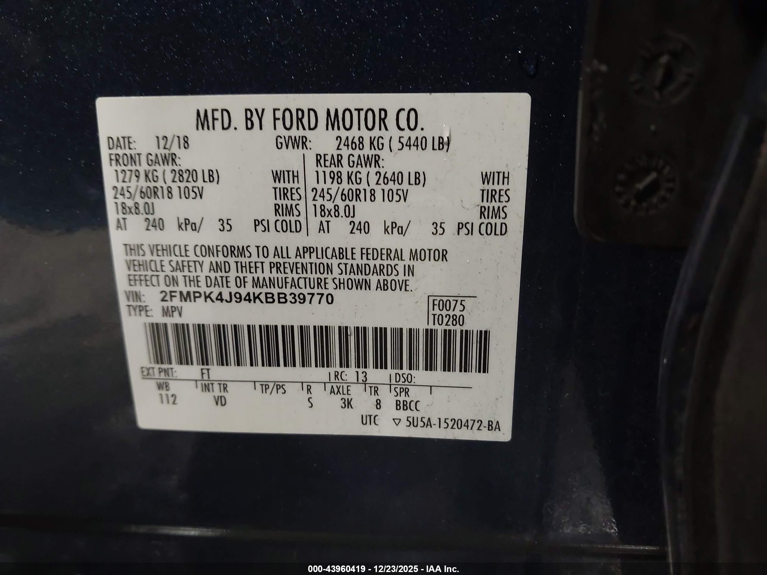 FORD EDGE image 9