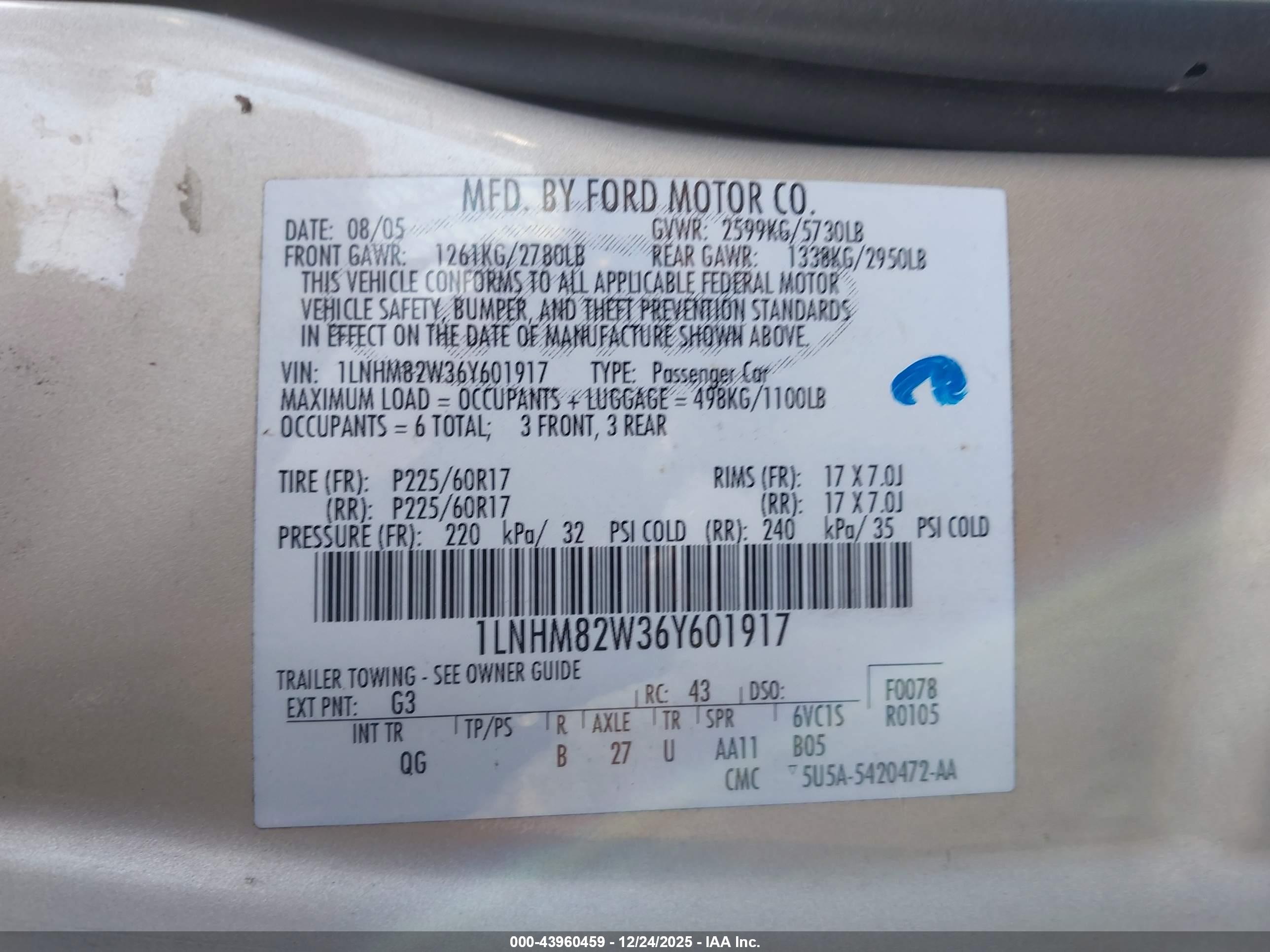 LINCOLN TOWN image 9