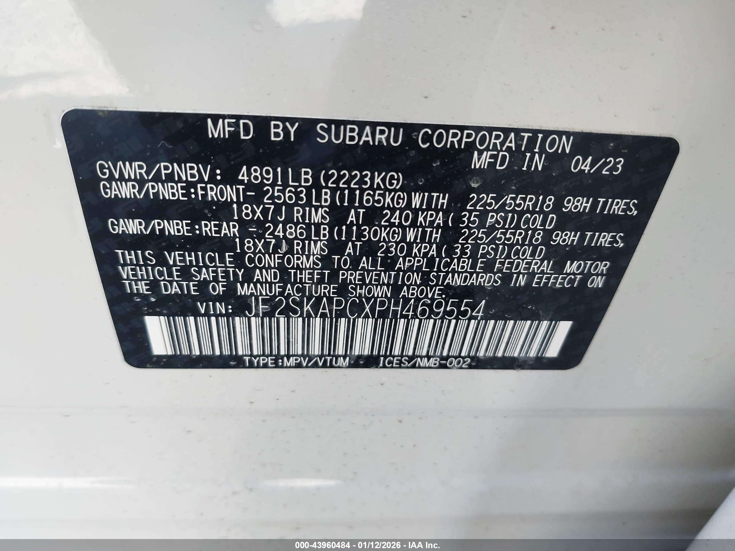 SUBARU FORESTER image 9