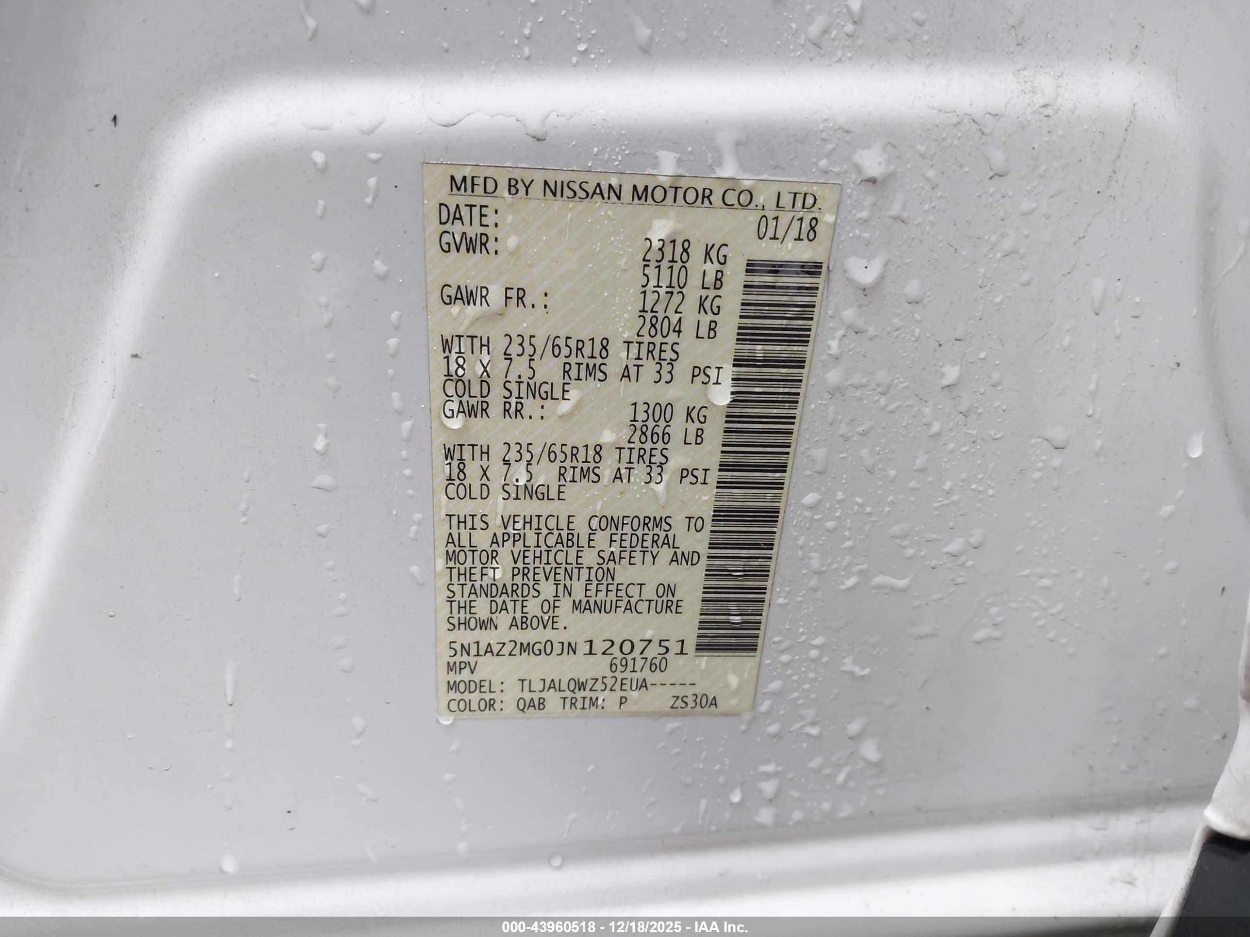 NISSAN MURANO image 9