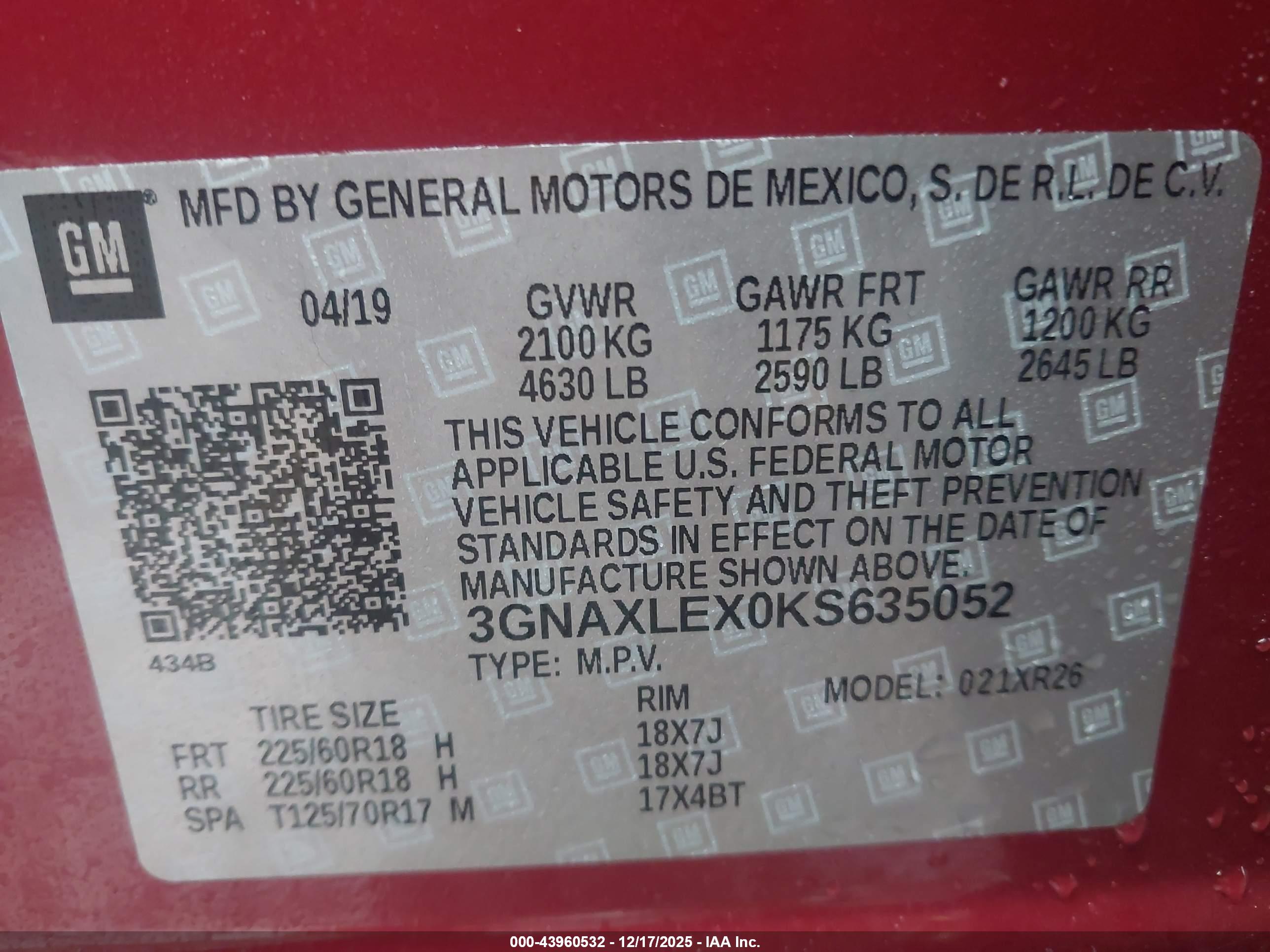 CHEVROLET EQUINOX image 9