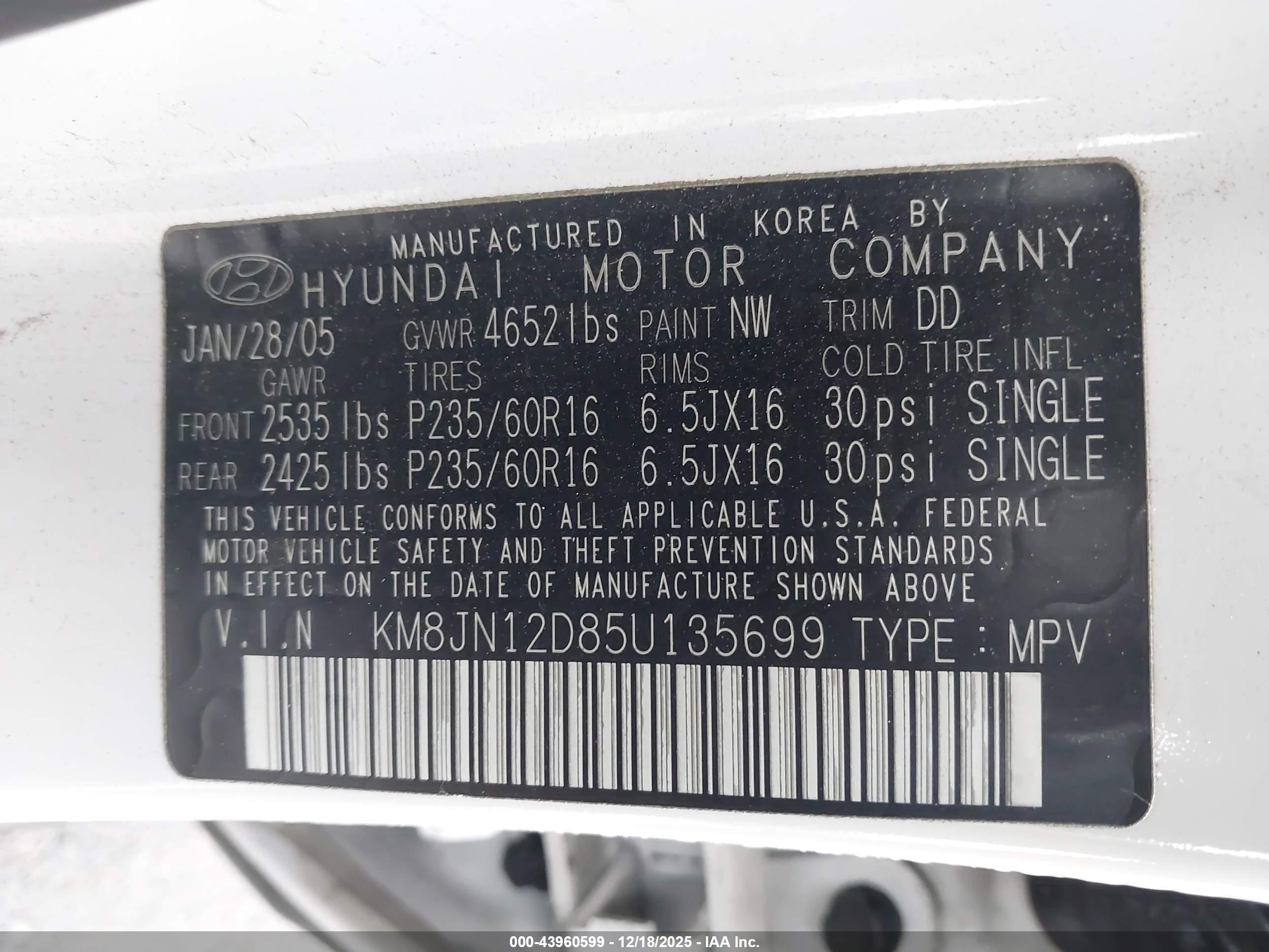 HYUNDAI TUCSON image 9