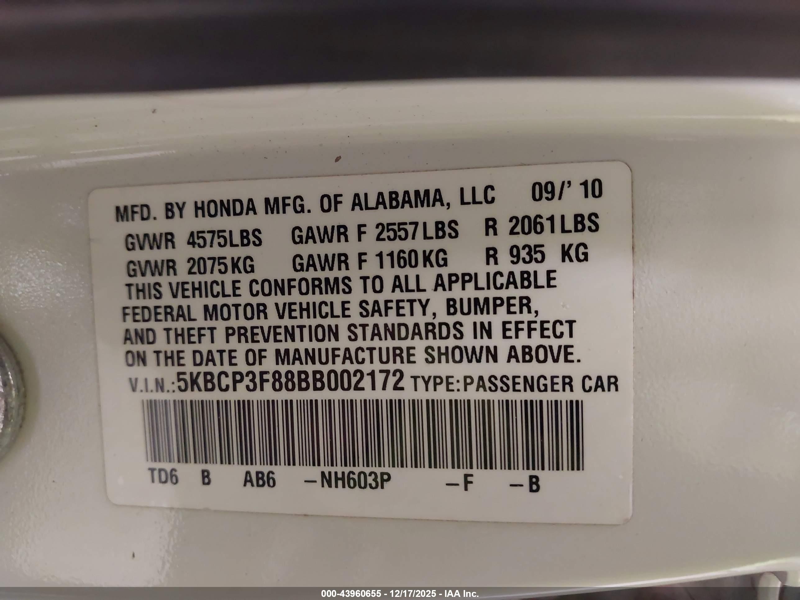 HONDA ACCORD image 9