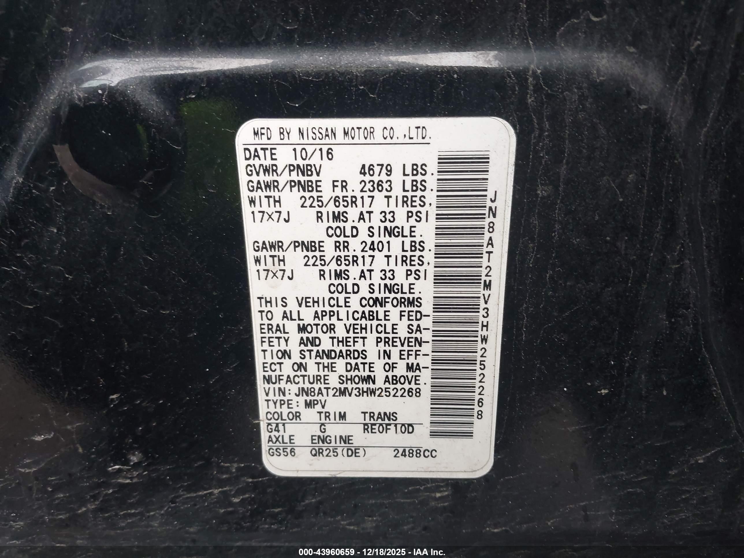 NISSAN ROGUE image 9